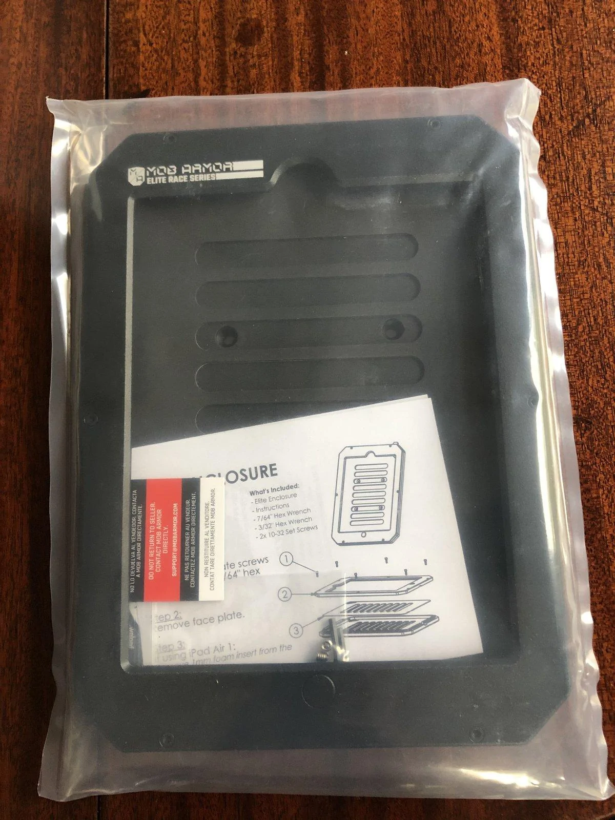 Jeep Wrangler JL Mob Armor Elite Tablet Enclosure/Case - New IMG_4206