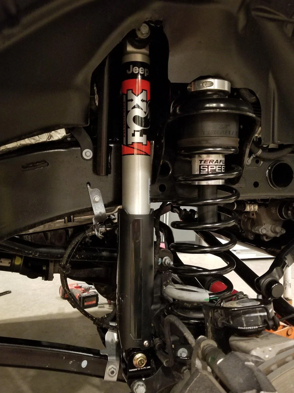 Jeep Wrangler JL Gladiator Fox shocks on JLUR? JT front shock