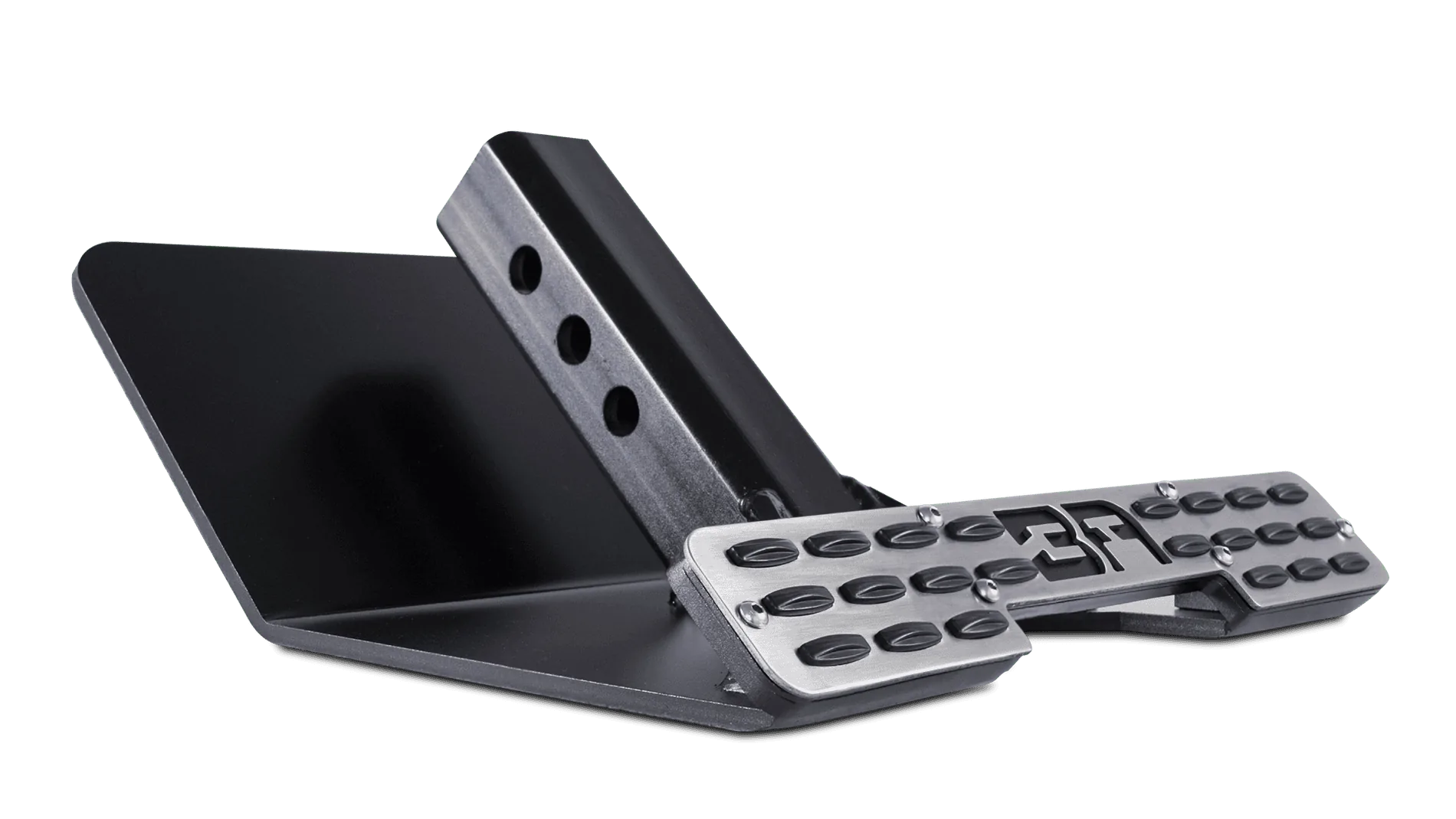 Jeep Wrangler JL Trailer Plug Skid BB_Black_Angl