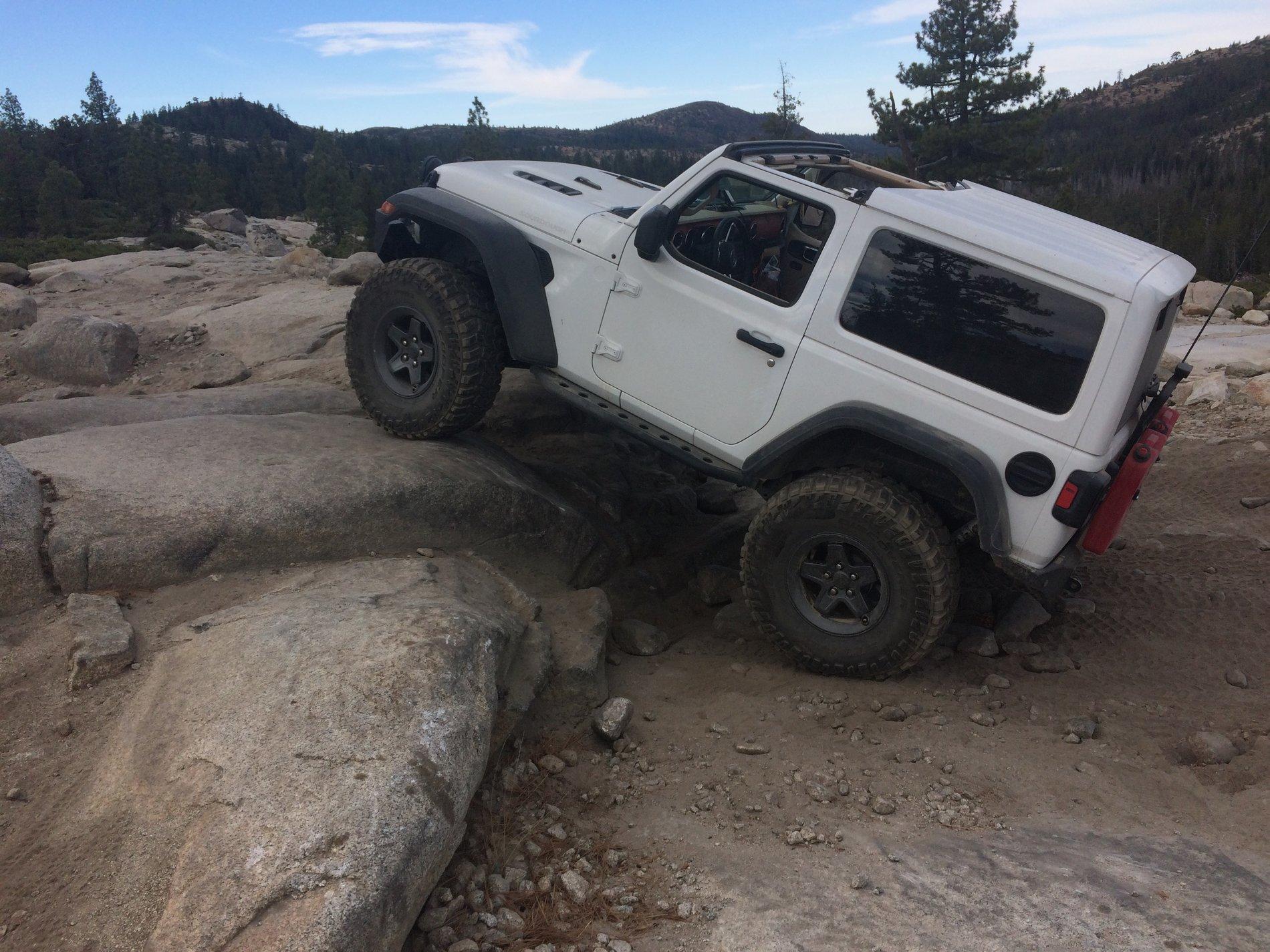 Jeep Wrangler JL The Rubicon Trail JL on Rubicon