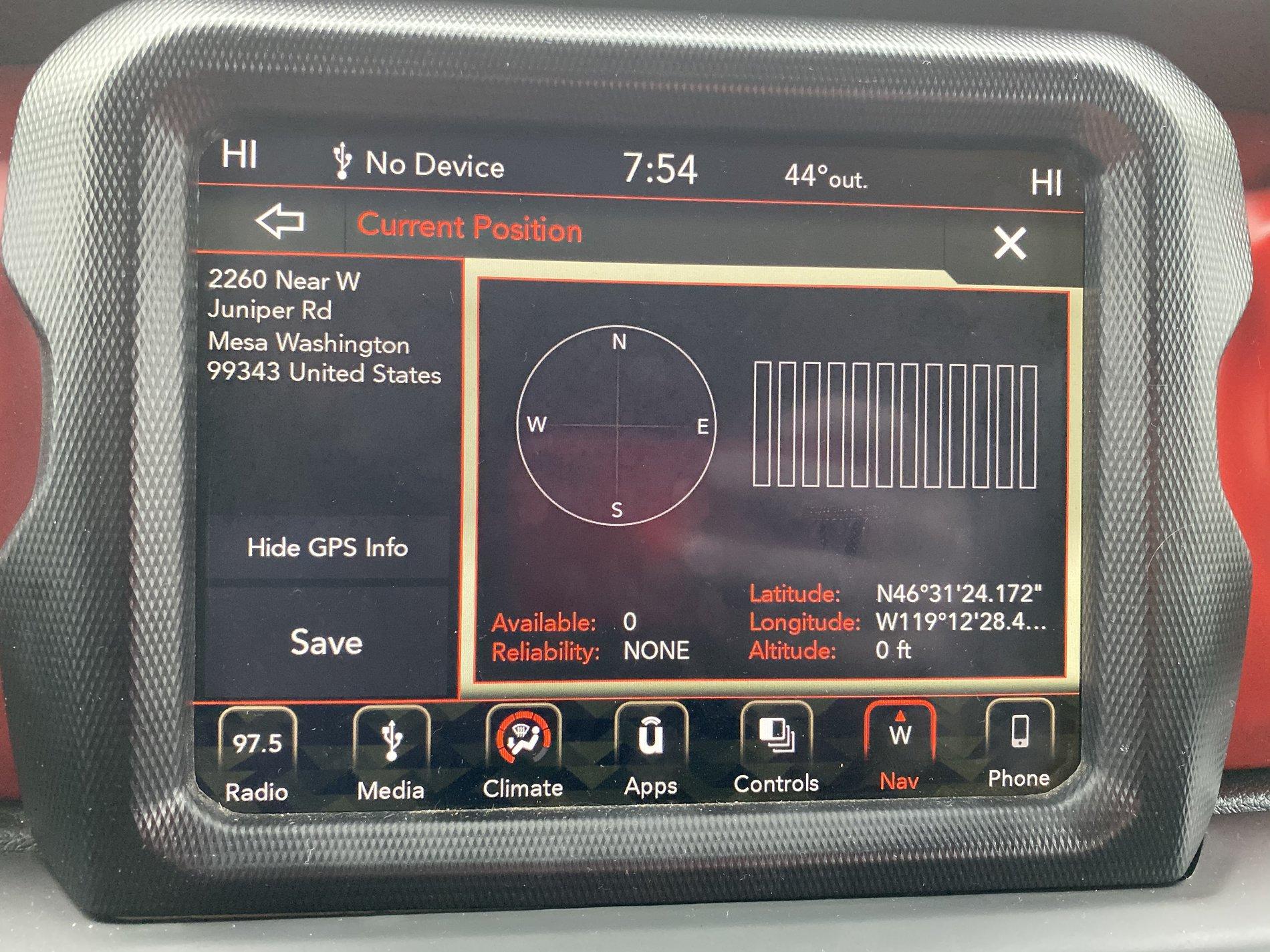 Jeep Wrangler JL Nav waaay off 5F5E7AC6-0259-447D-83F5-5DF4915E0E54