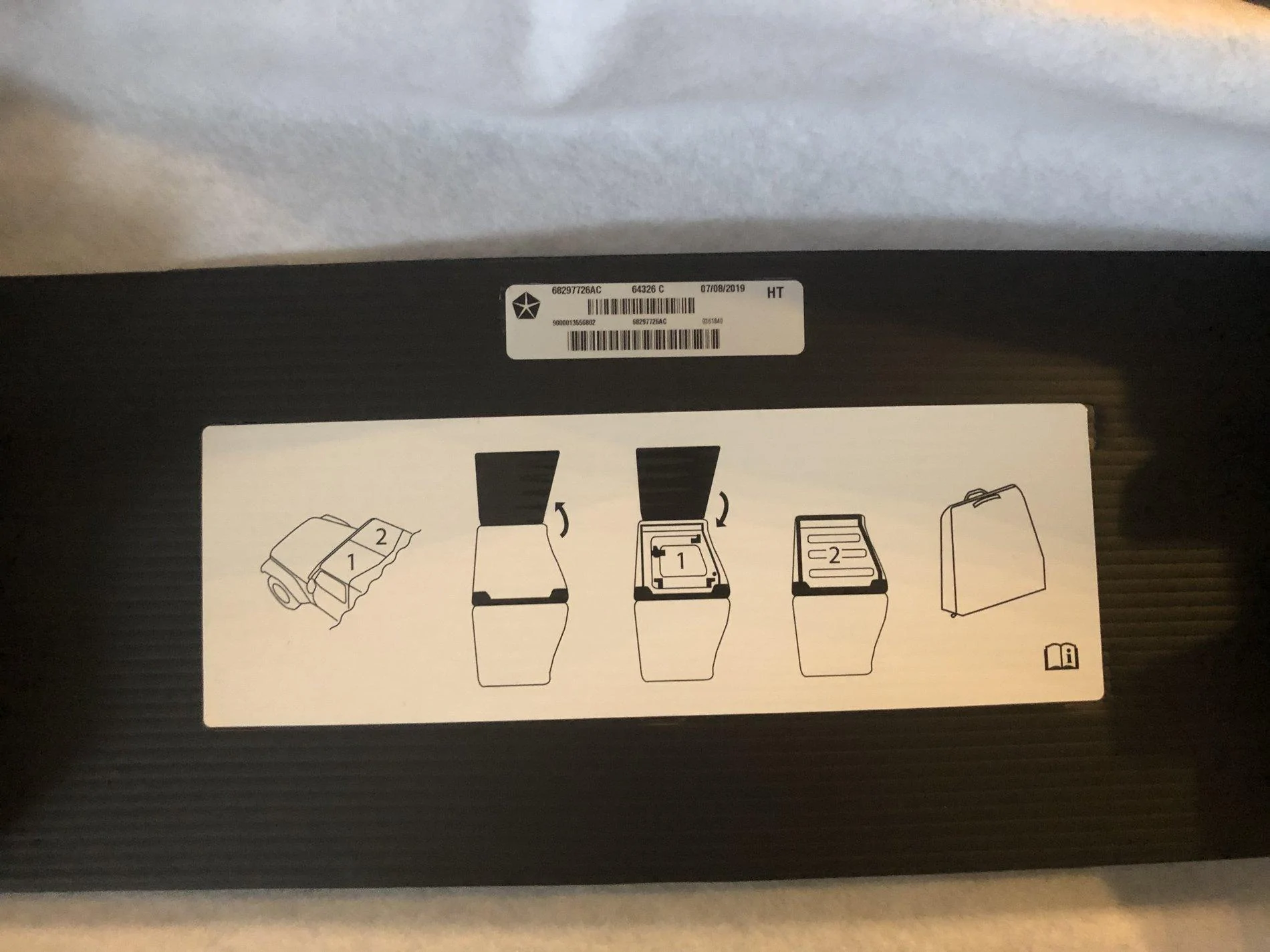 Jeep Wrangler JL JL Freedom Panel Storage Bag IMG_0535