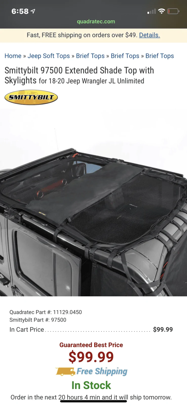 Jeep Wrangler JL Trying to decide on a sunshade 300C3C1F-A400-4090-AD85-BD07F5179F45