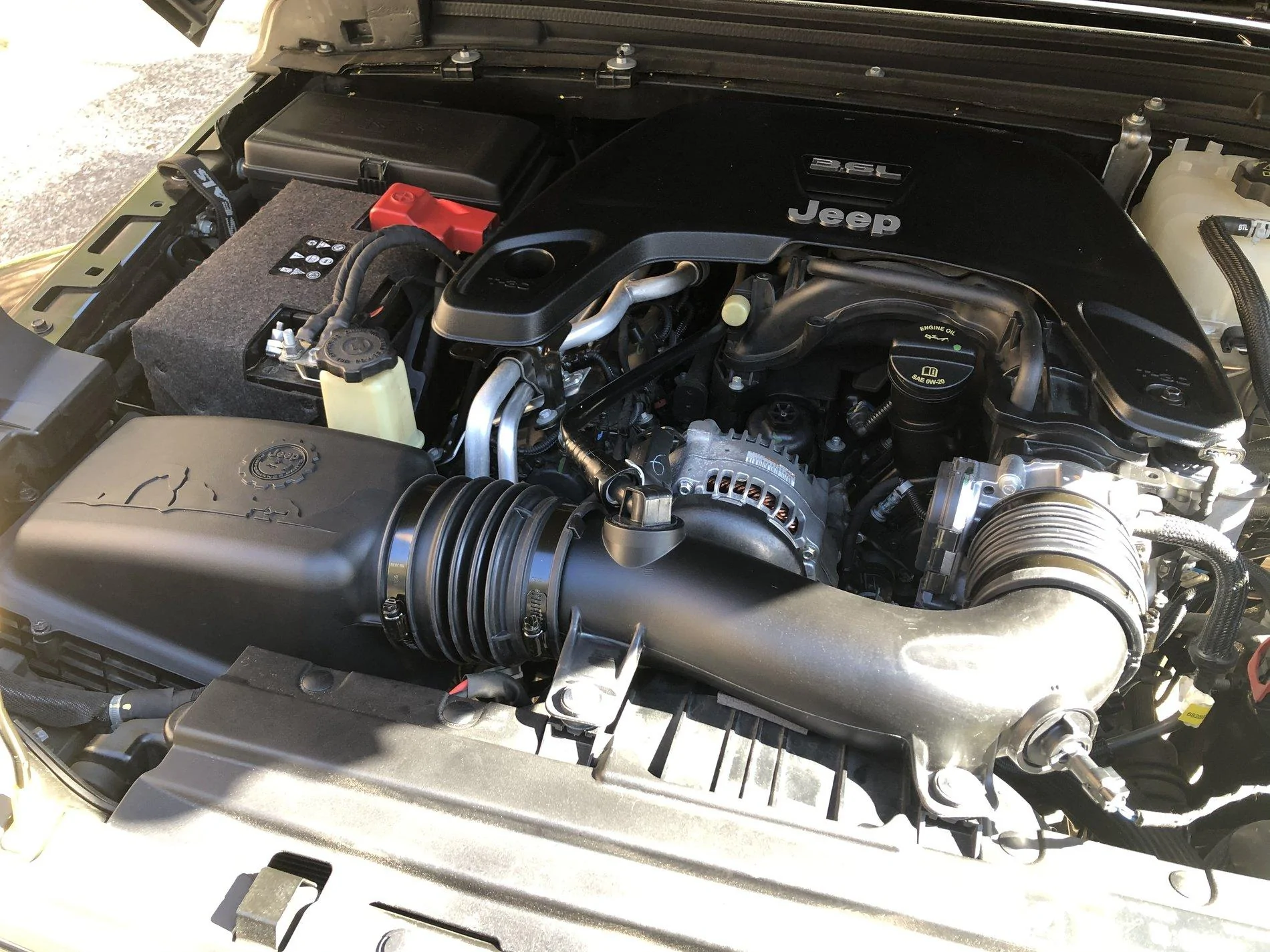 Jeep Wrangler JL Mopar Performance Cold Air Intake JL 3.6L CB1C297D-30B9-4B9A-9FD9-ED9C7FE12A32