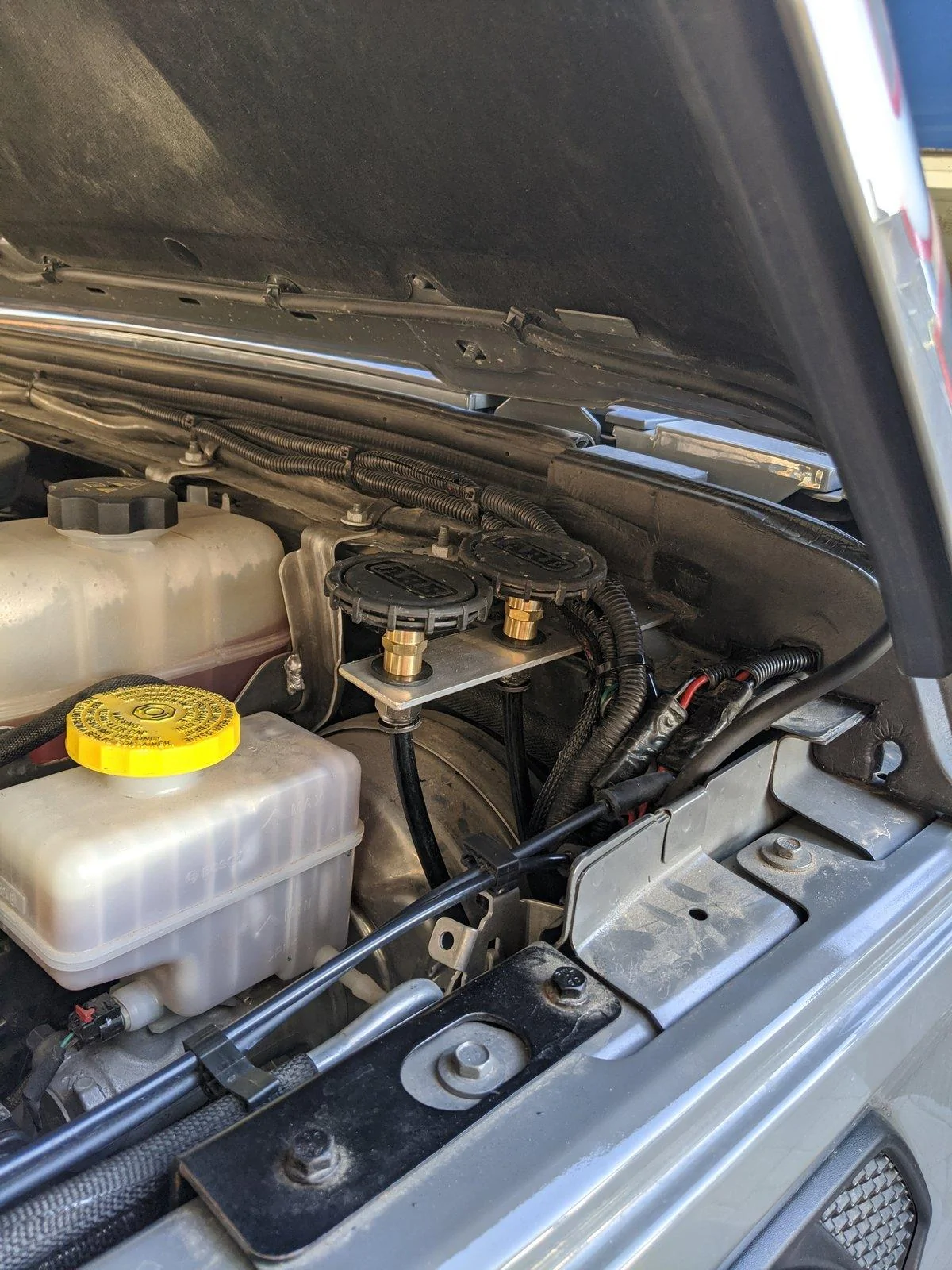 Jeep Wrangler JL Mounting ARB Air Compressor IMG_20191124_155737