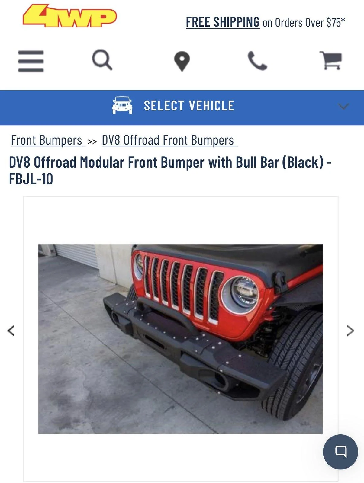 Jeep Wrangler JL DV8 Modular Front Bumper 7A5F70E0-16DF-4493-B9EF-ECDD342A07F3