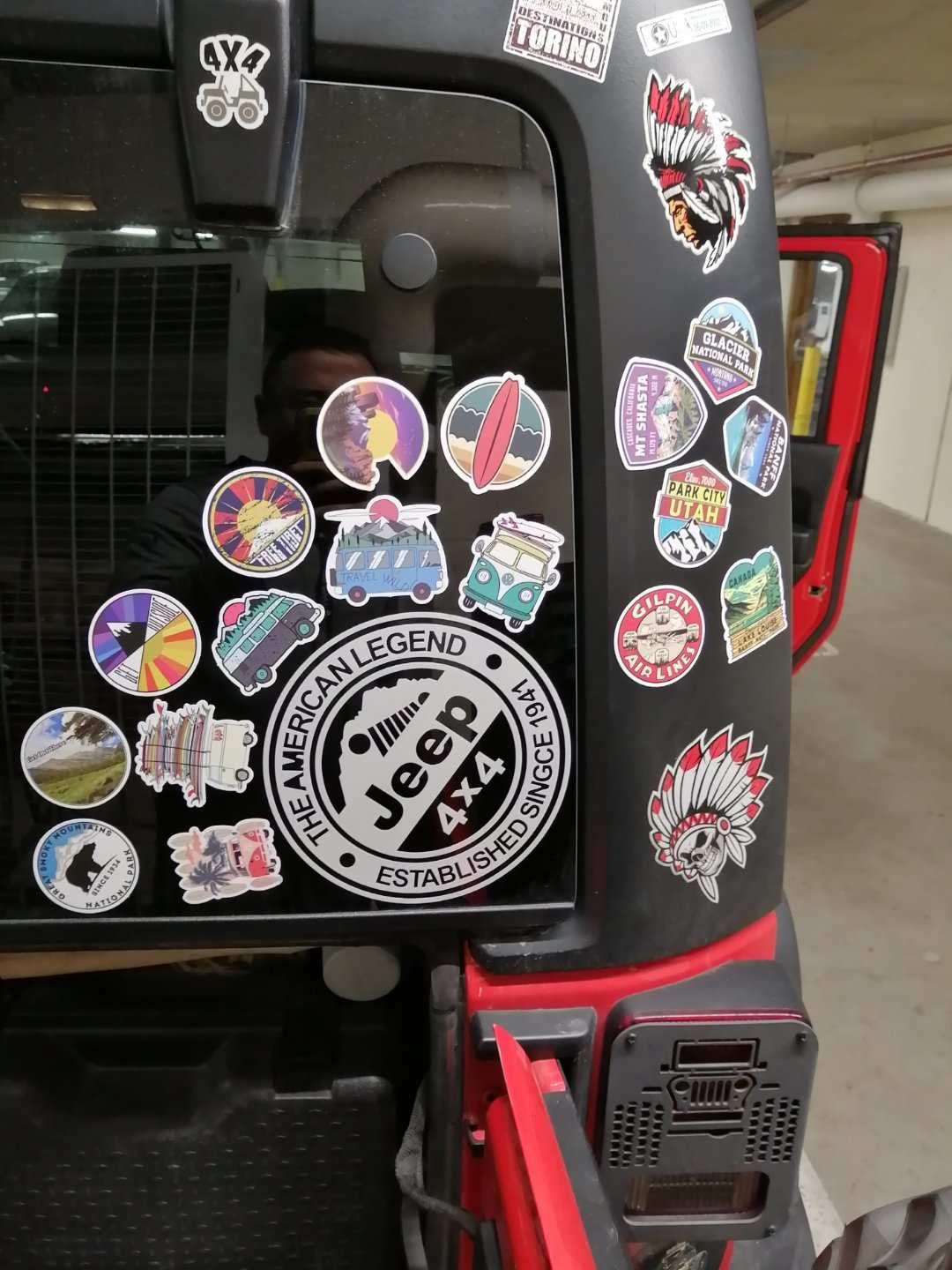 Jeep Wrangler JL Stickers. Inside? Outside? What does it all mean? 12890FD8-D198-4F3B-853B-DA2F144FD248