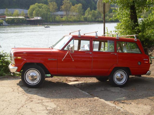Jeep Wrangler JL Firecracker Red JLR not common?  Need pics... fire-engine-red-fleet-jeep-grand-wagoneer-1988-1