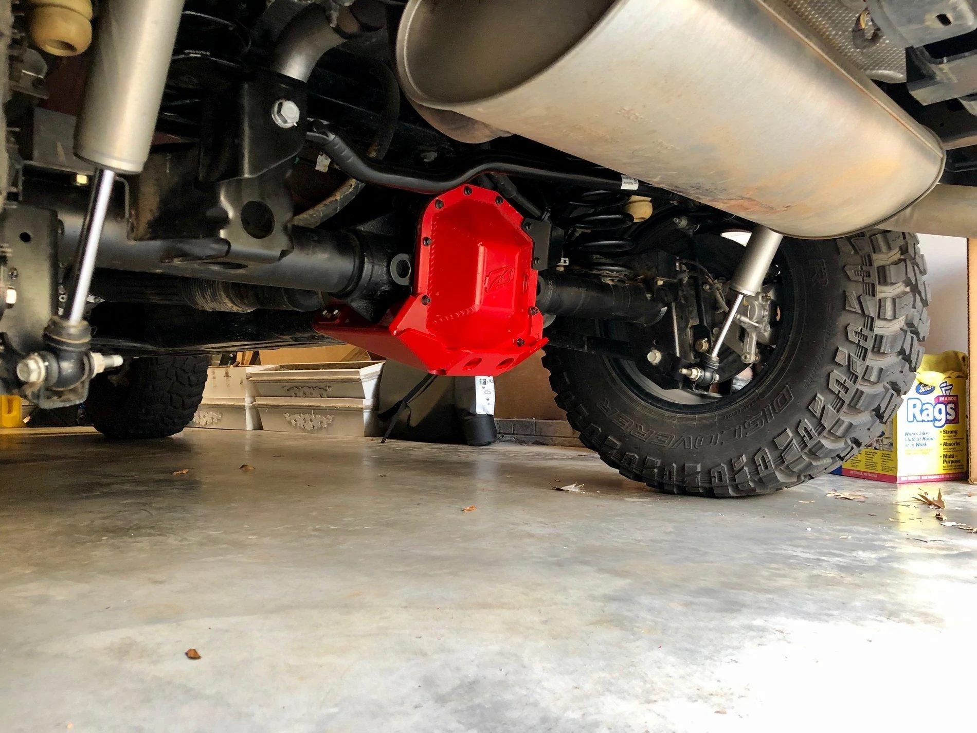Jeep Wrangler JL Next Venture Motorsports HD JL Diff Covers+Diff Skids Install 2