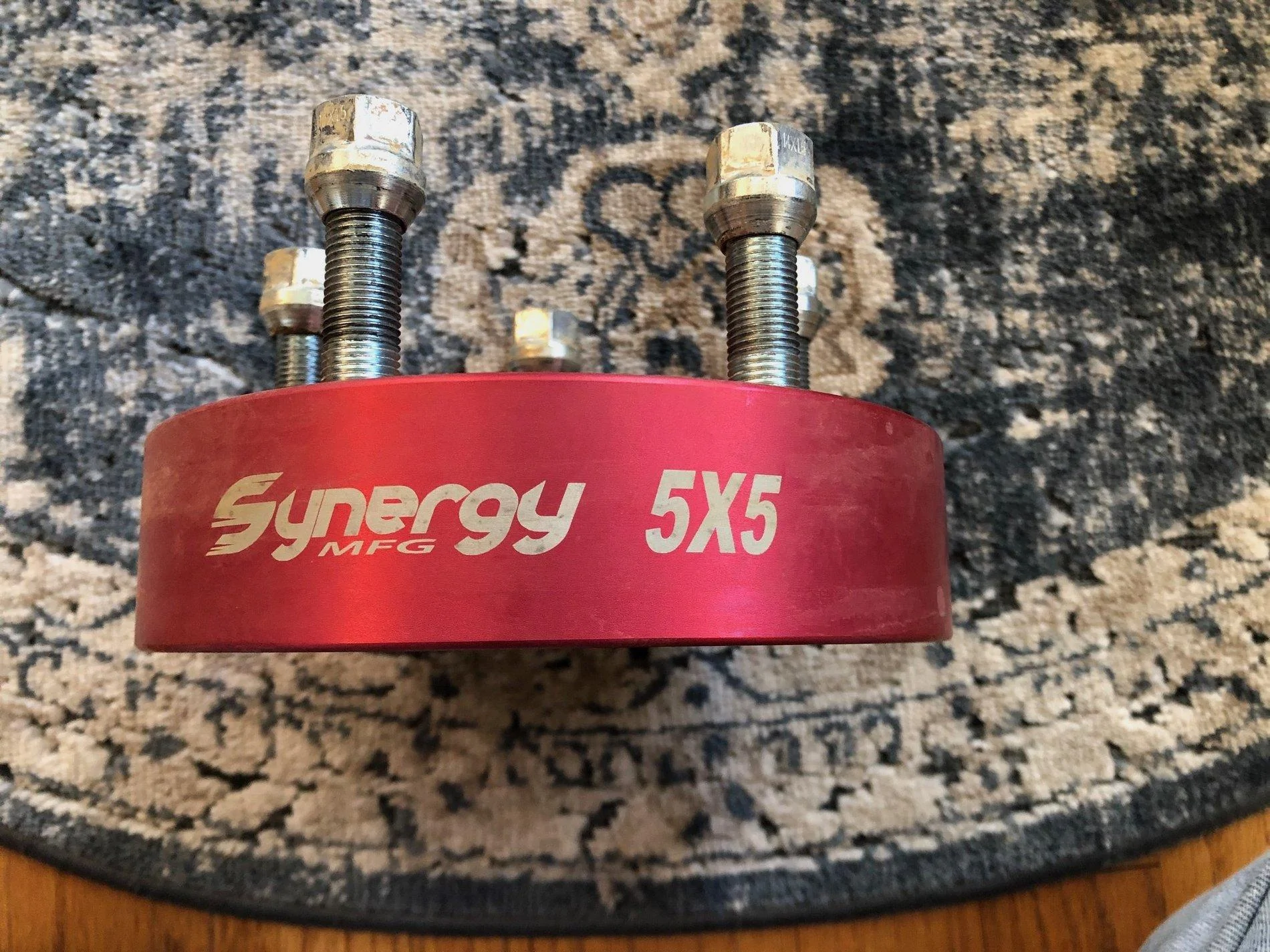 Jeep Wrangler JL Synergy 1.75" wheel spacers IMG_0867