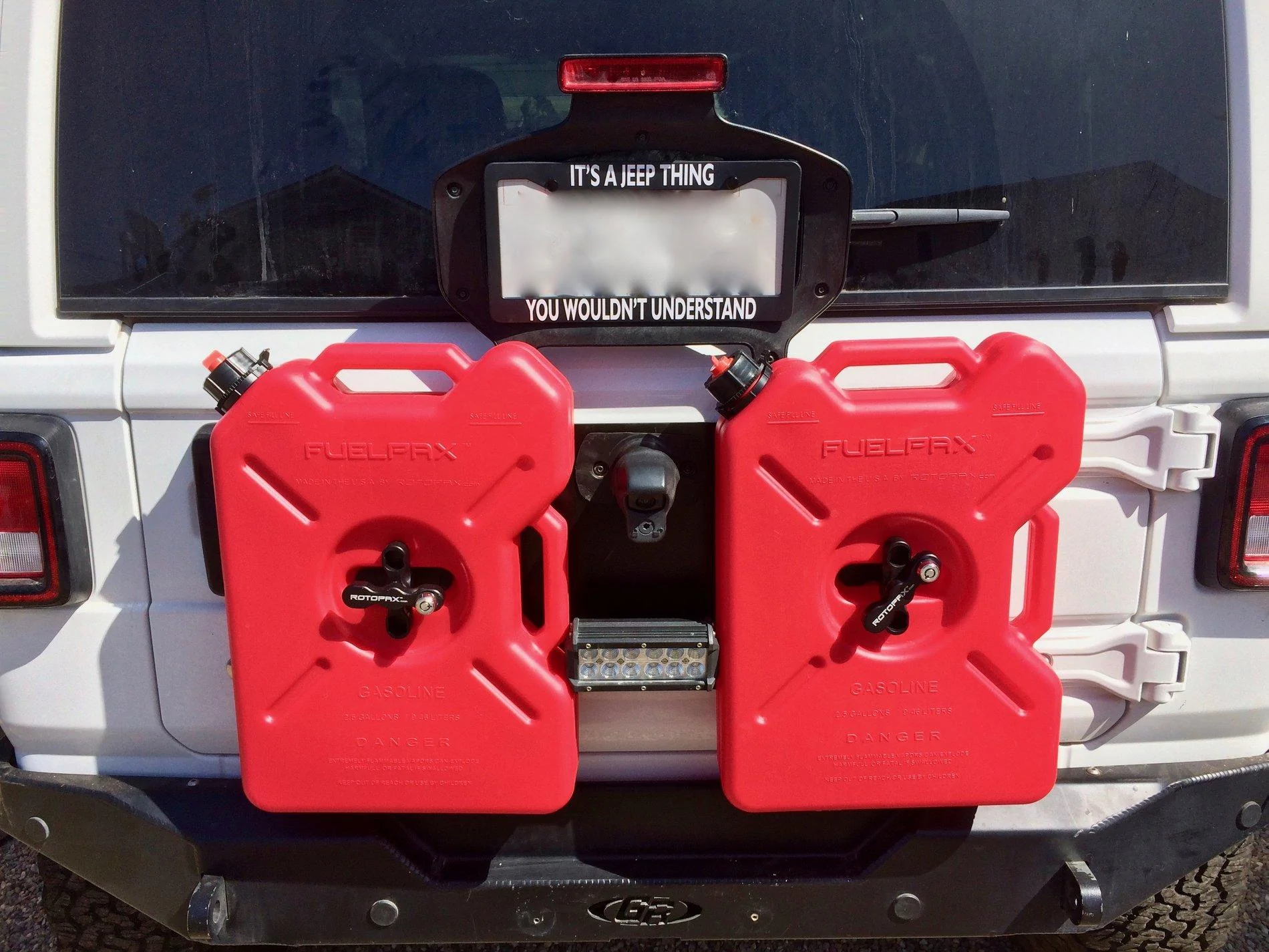 Jeep Wrangler JL Rear License plate options? JL trailgat