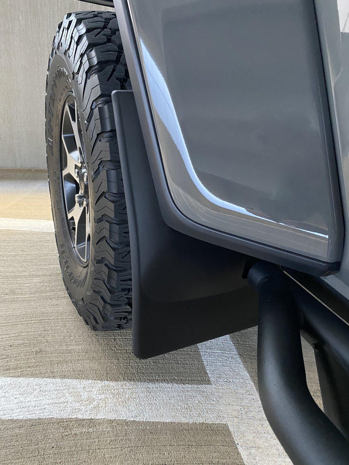 Jeep Wrangler JL Front Mud Flaps for JL Rubicon ? IMG_0268