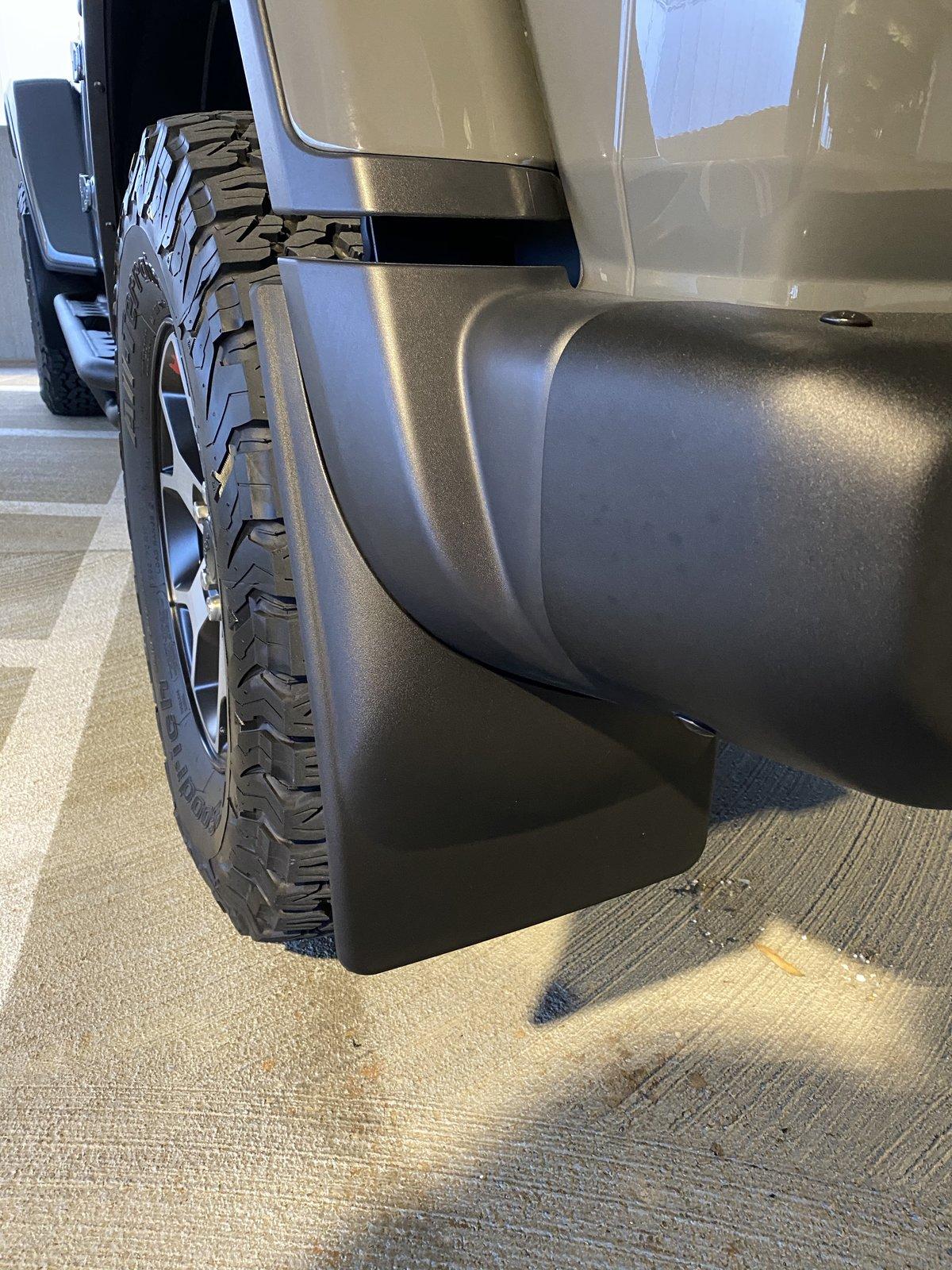 Jeep Wrangler JL Front Mud Flaps for JL Rubicon ? IMG_0267