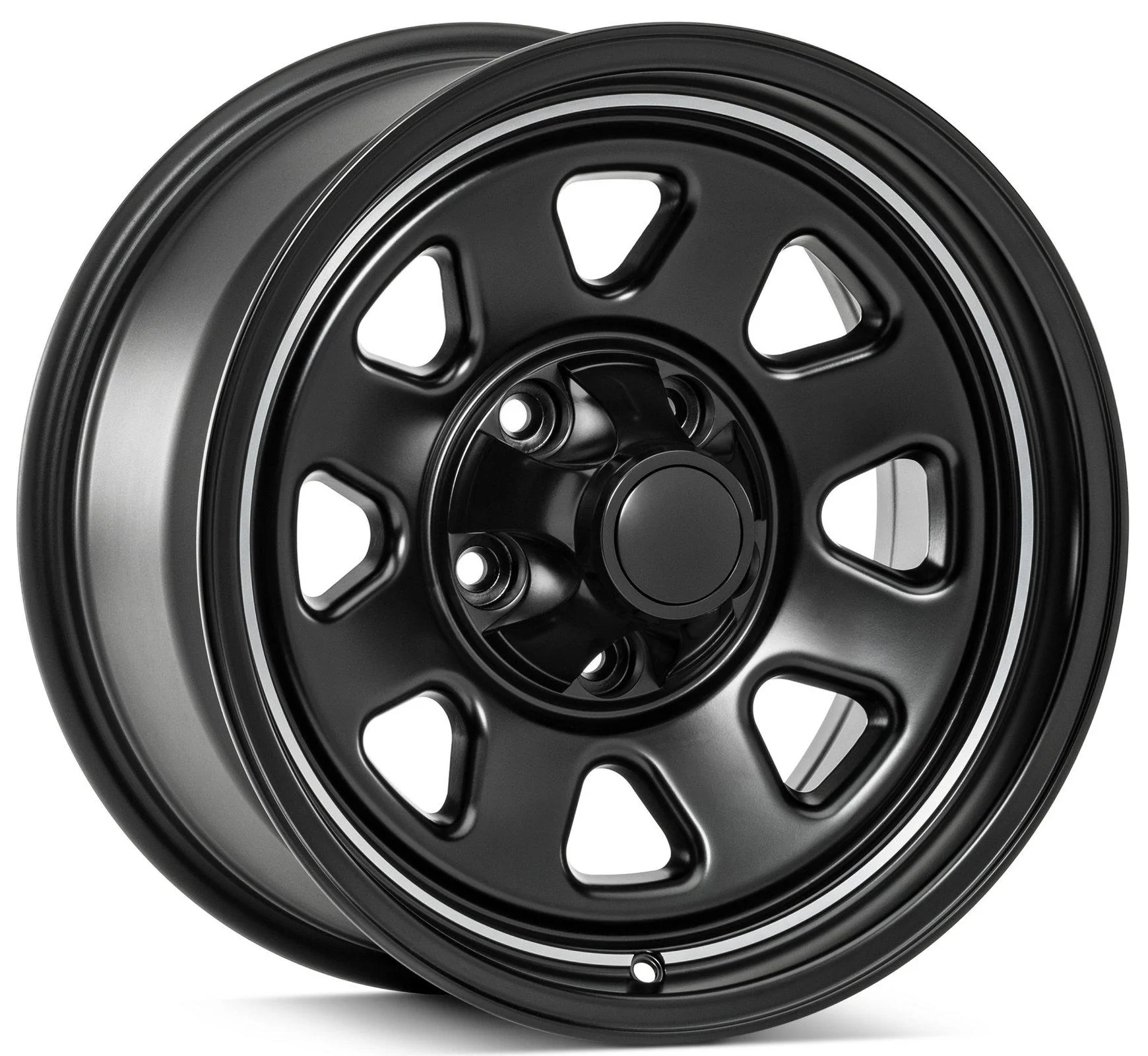 Jeep Wrangler JL All Black Wheels Quadratec-CJ-Retro-Alloy-Wheels-Wrangler-JK-JL-Black