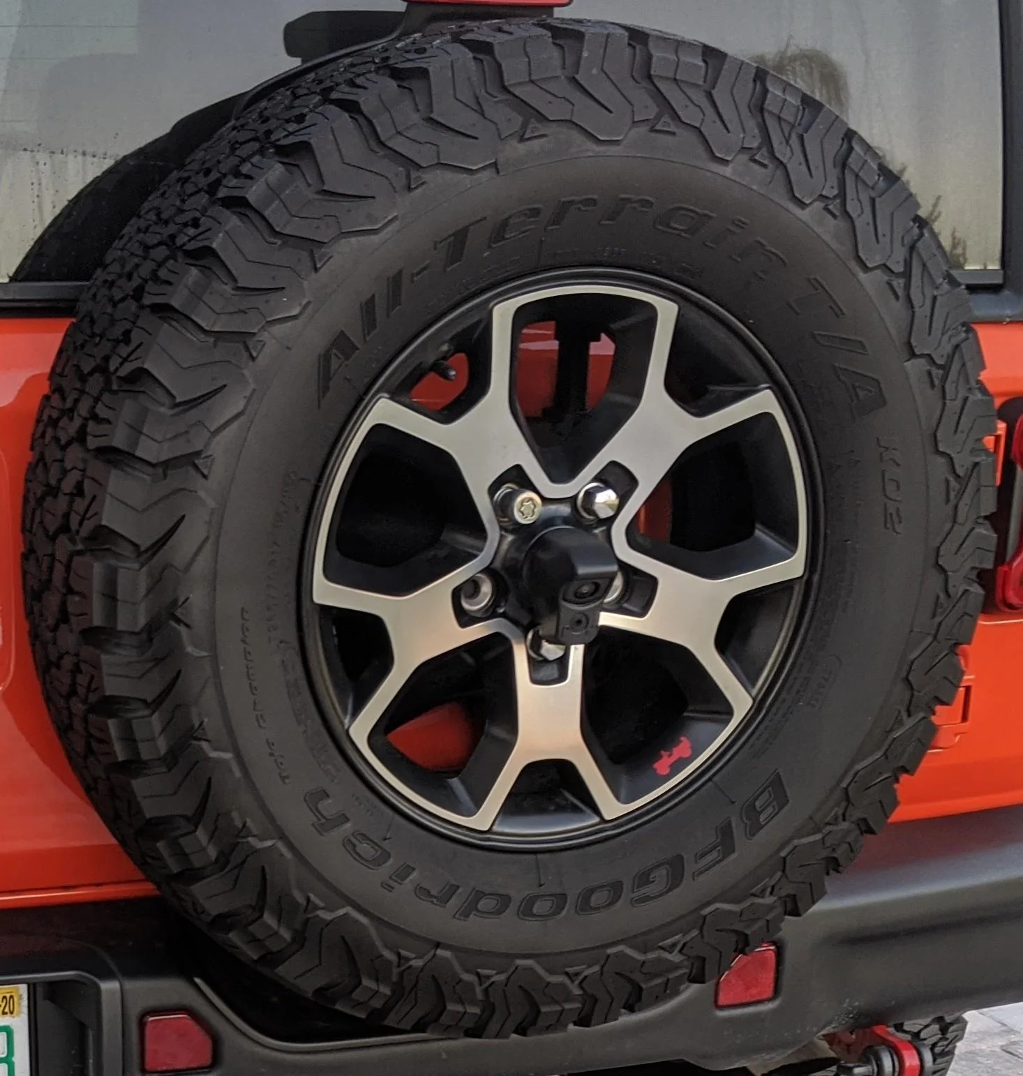 Jeep Wrangler JL 5 2019 Rubicon Wheels IMG_20191122_070508~2