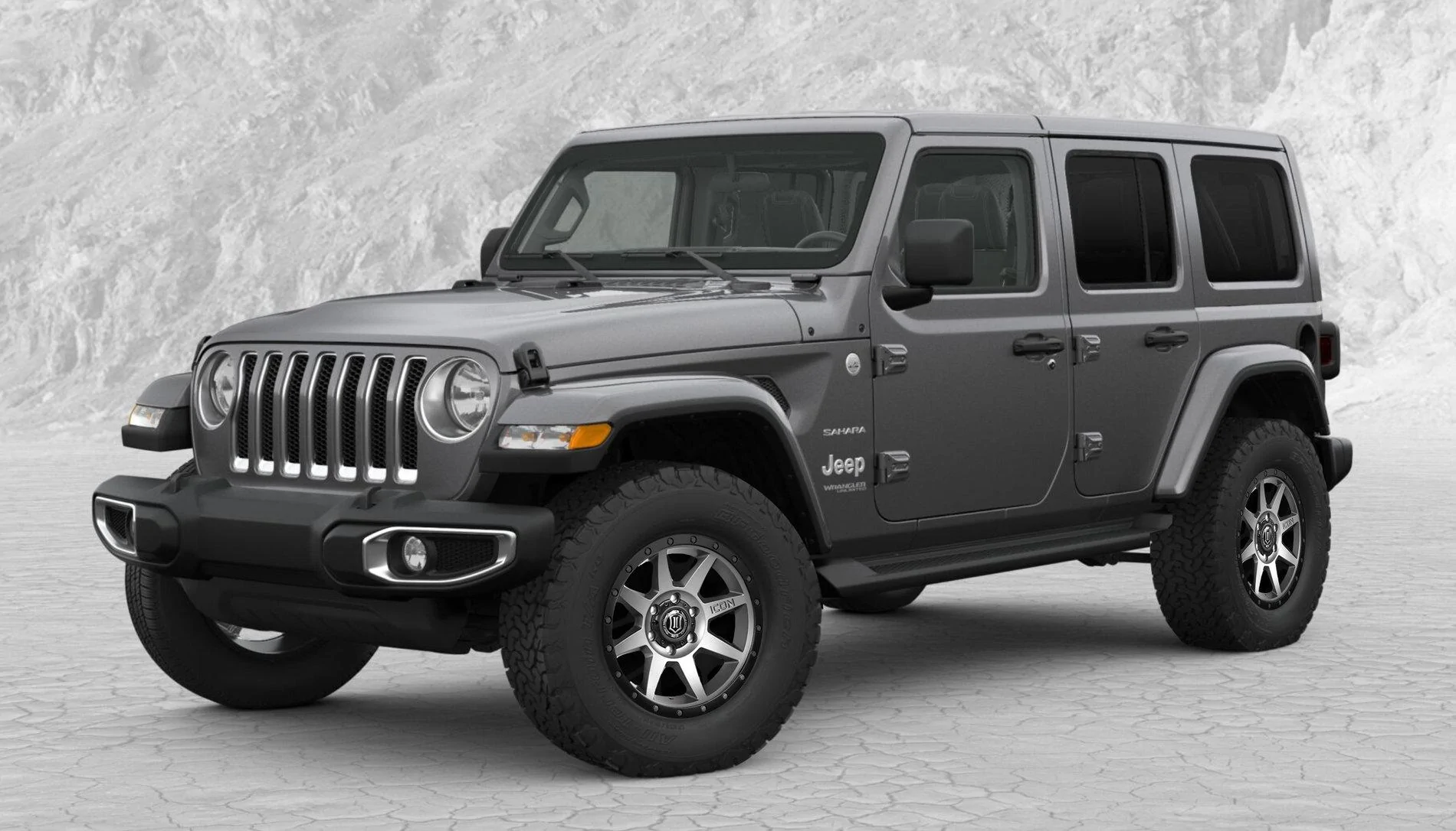 Jeep Wrangler JL Wheel Recommendations - Granite Sahara Icon