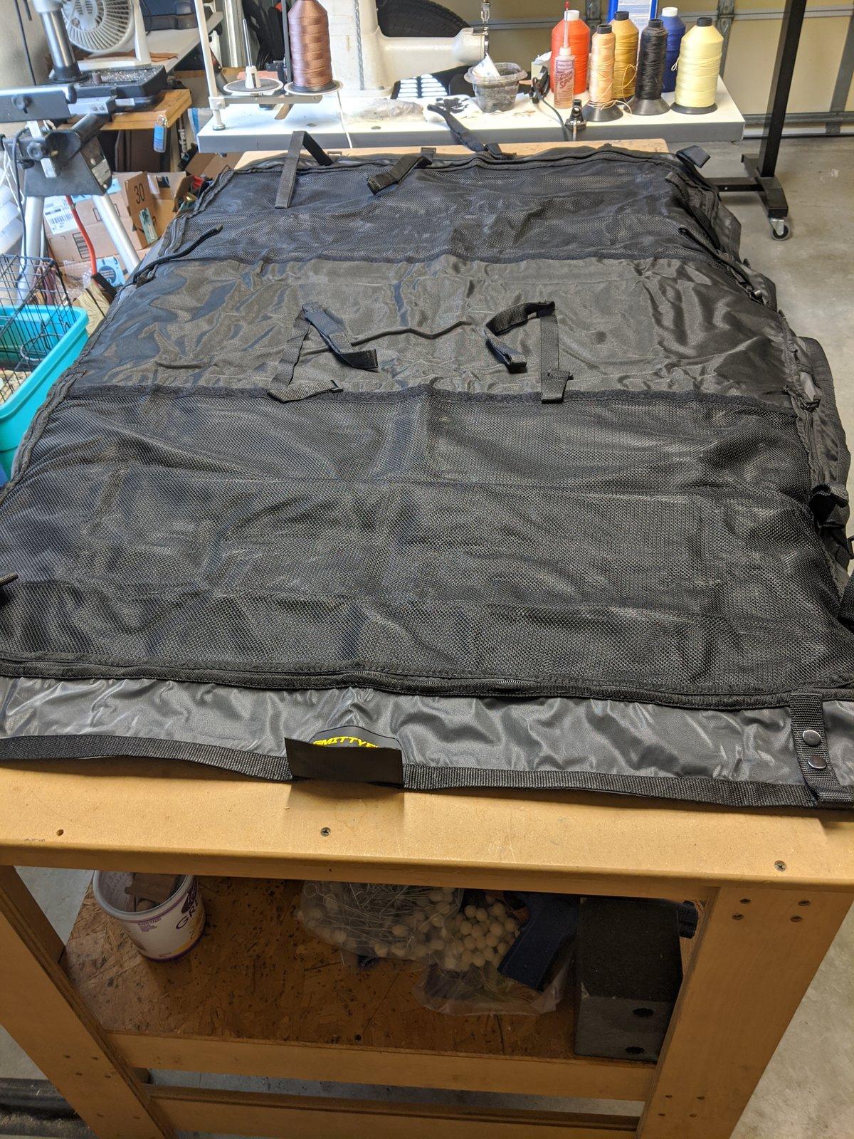 Jeep Wrangler JL Smttybuilt Ext Shade Top with Skylights IMG_20191219_125109