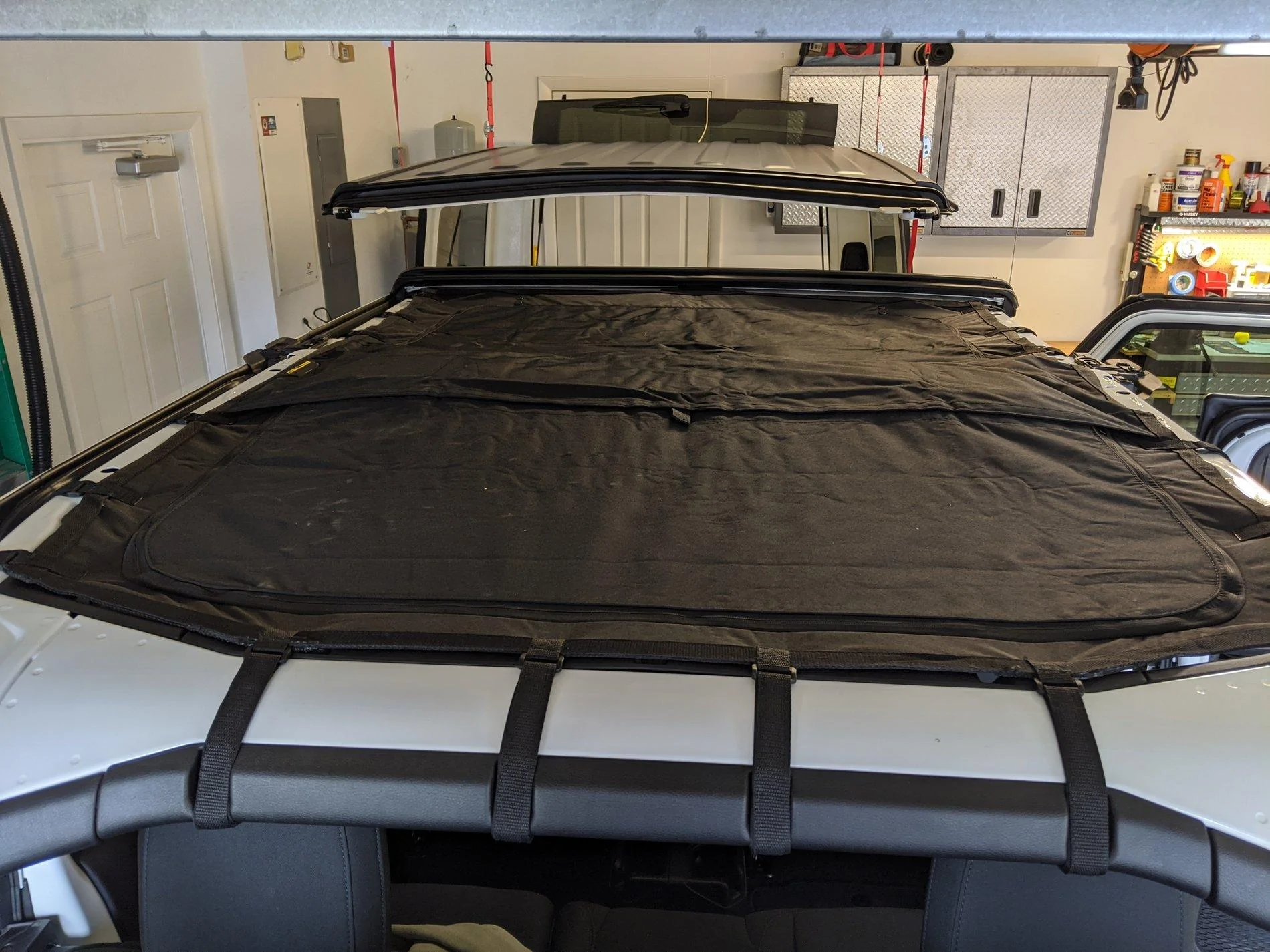Jeep Wrangler JL Smttybuilt Ext Shade Top with Skylights IMG_20191219_140904