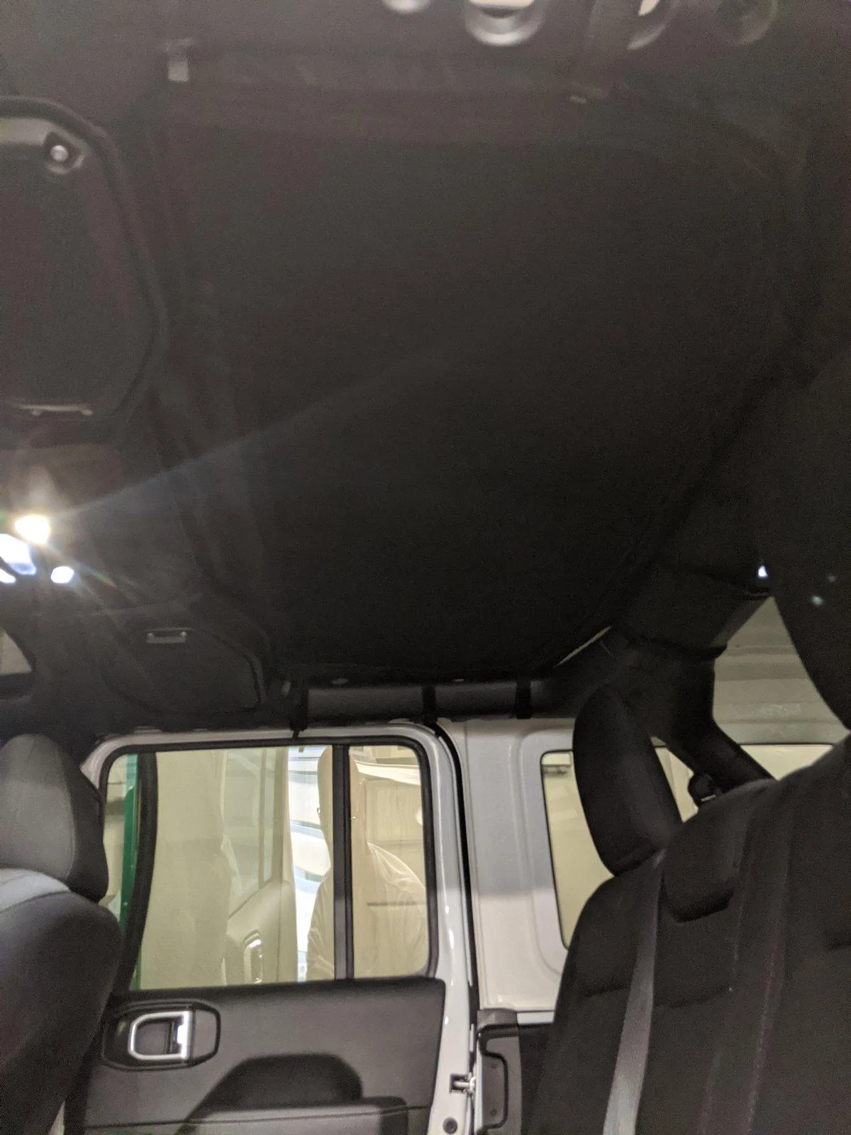 Jeep Wrangler JL Smttybuilt Ext Shade Top with Skylights IMG_20191219_162136