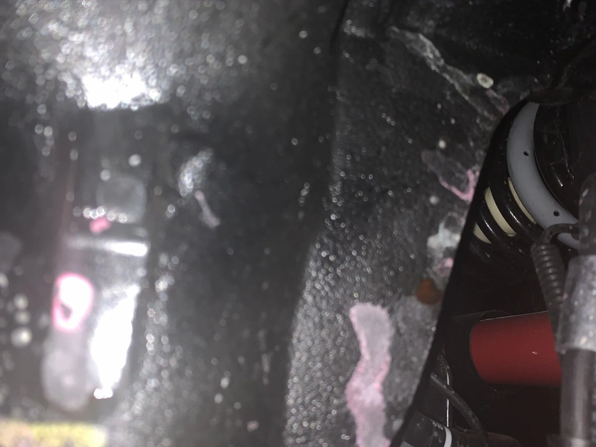 Jeep Wrangler JL Pink fluid leak 449739D8-F2F8-486F-A1E6-22ED74FF2F66
