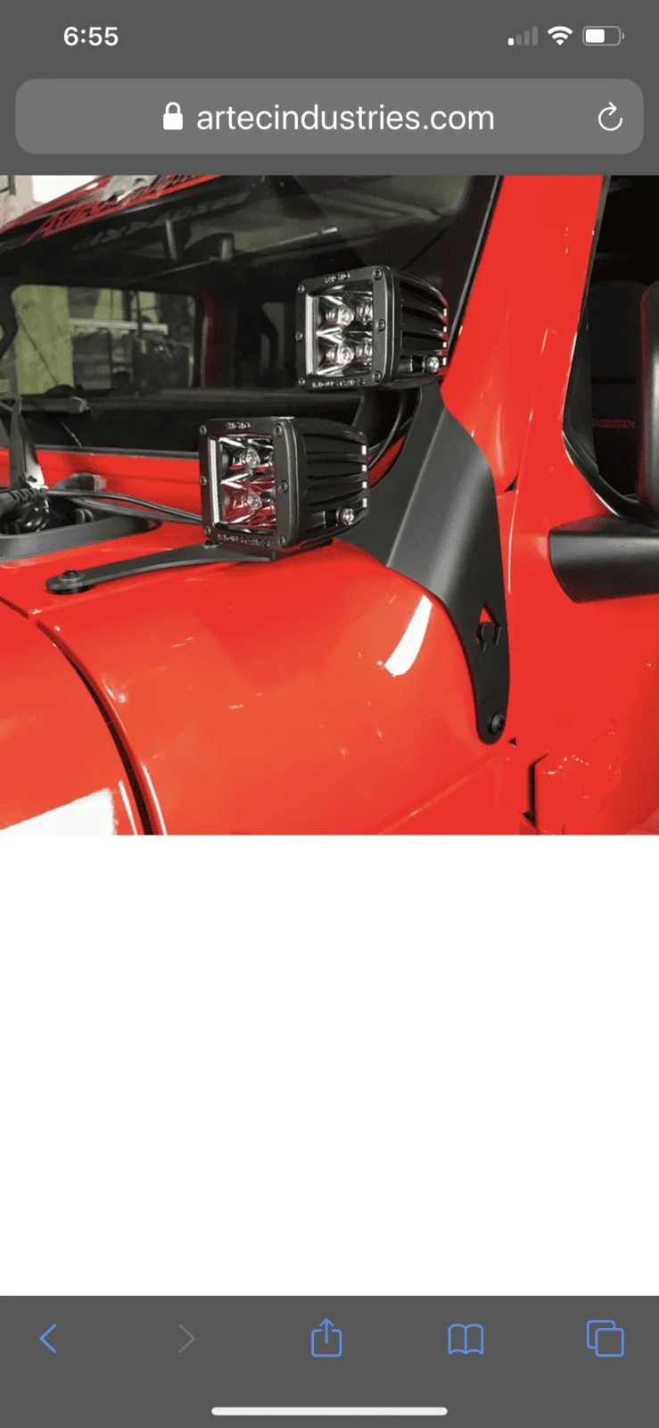 Jeep Wrangler JL SOLD.....Artec dual a-pillar mounts F/S 9F7FD366-1C16-45F8-9D81-2E49DEDA5DCF