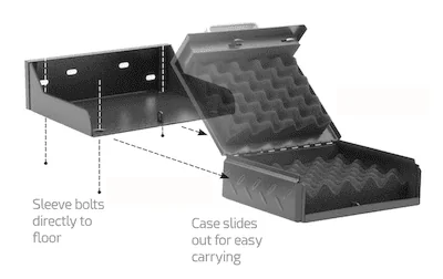 Jeep Wrangler JL Installing a Smittybilt Universal Secure Lock Box Screen Shot 2019-12-22 at 2.51.52 PM