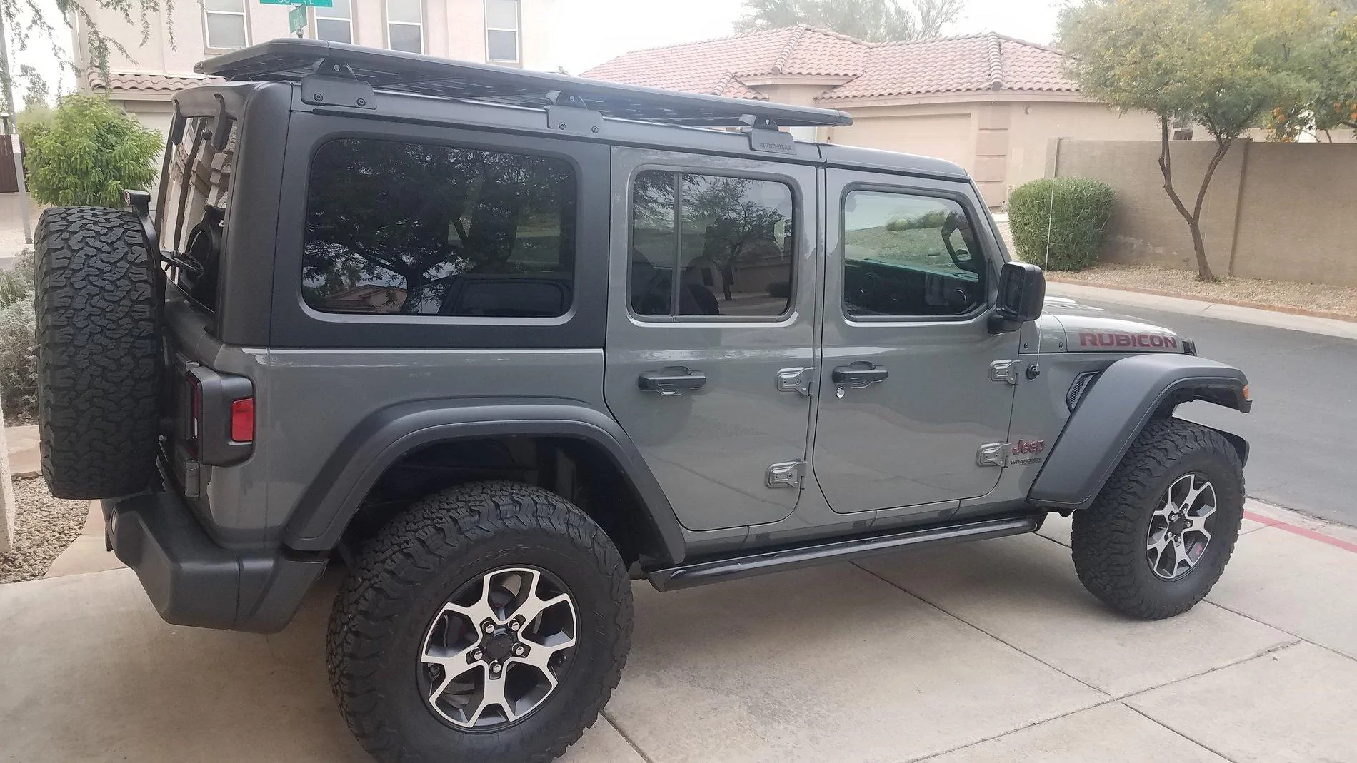Jeep Wrangler JL Rhino Rack Backbone installation 20191222_160635