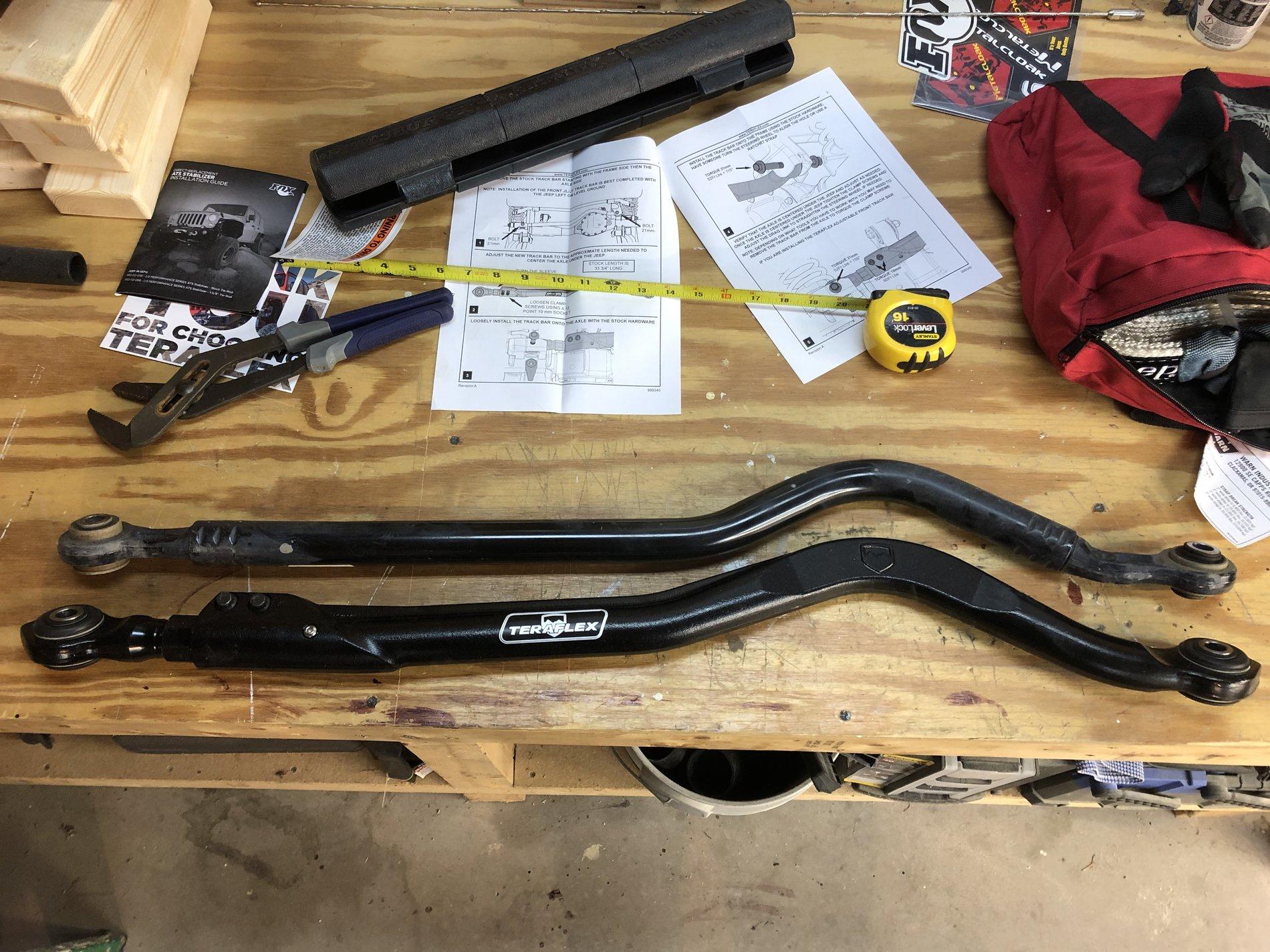 Jeep Wrangler JL Teraflex HD Trackbar A766CDB6-B658-4D81-928D-05034FEEA371
