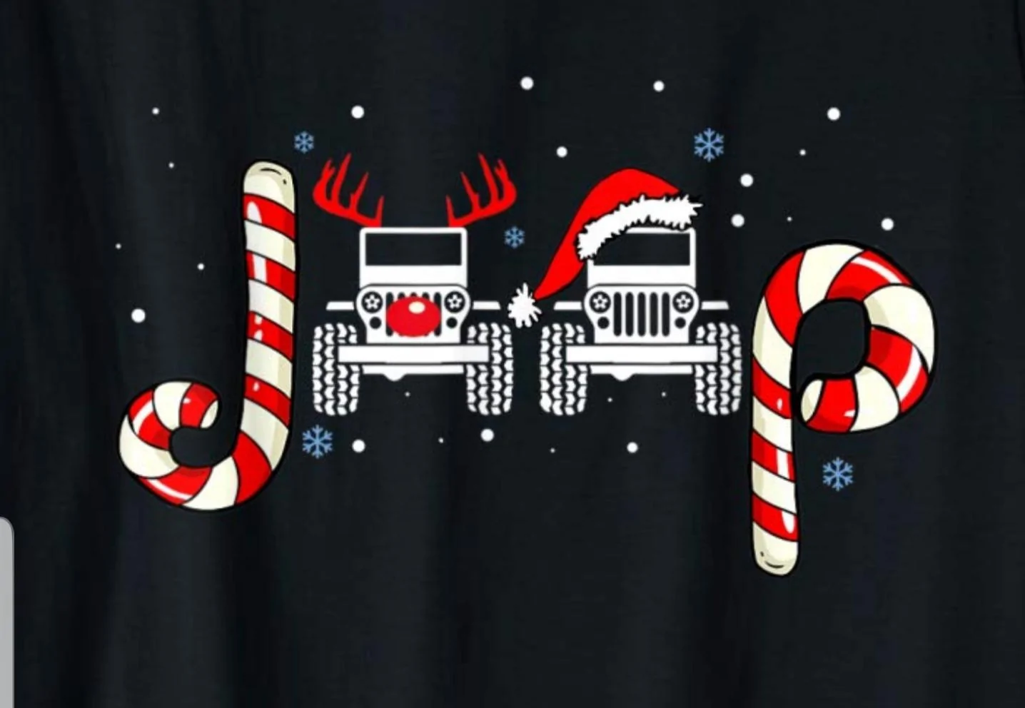 Jeep Wrangler JL Merry Christmas J