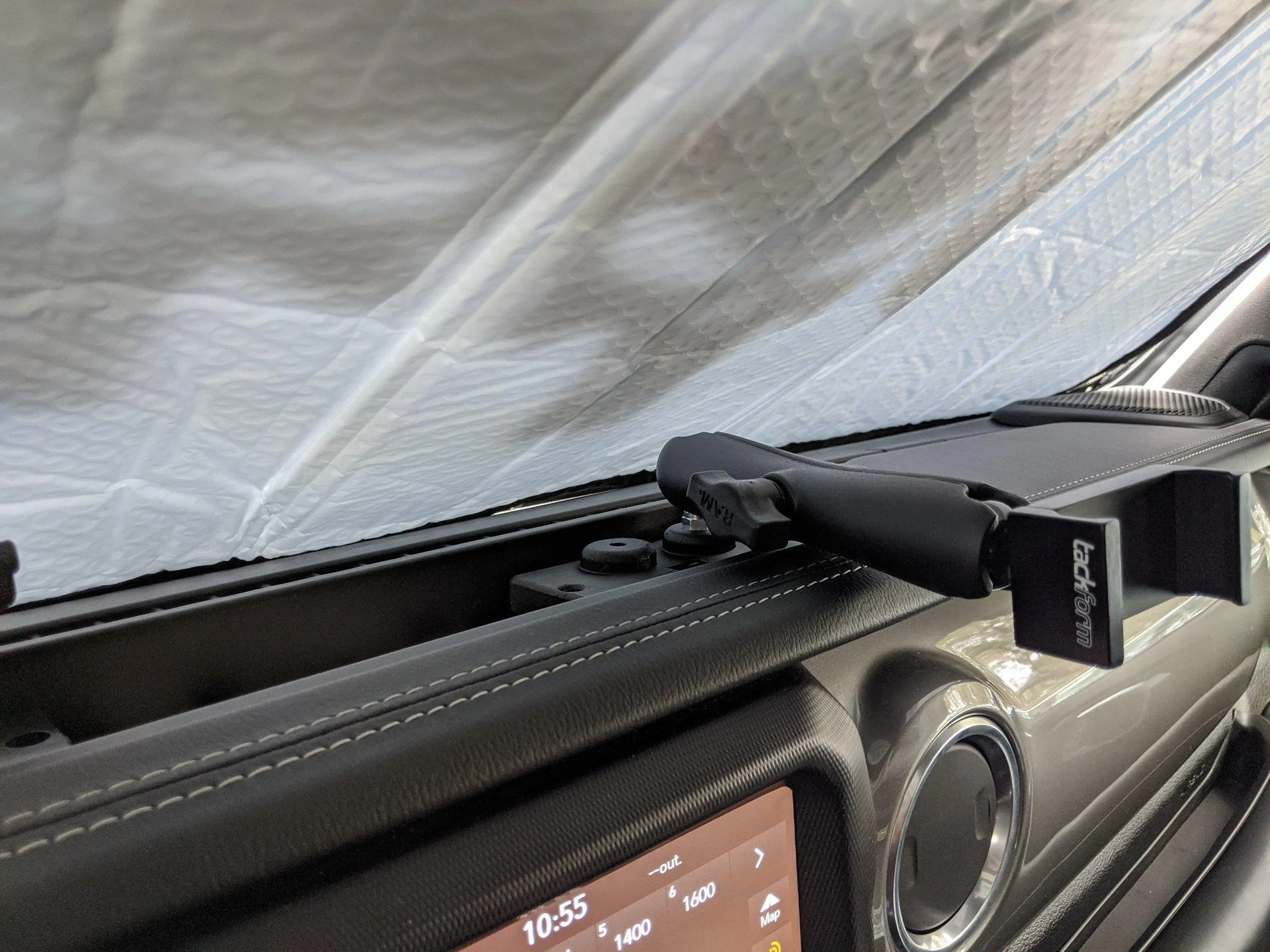 Jeep Wrangler JL Ball Dash Mount design IMG_20191203_105534