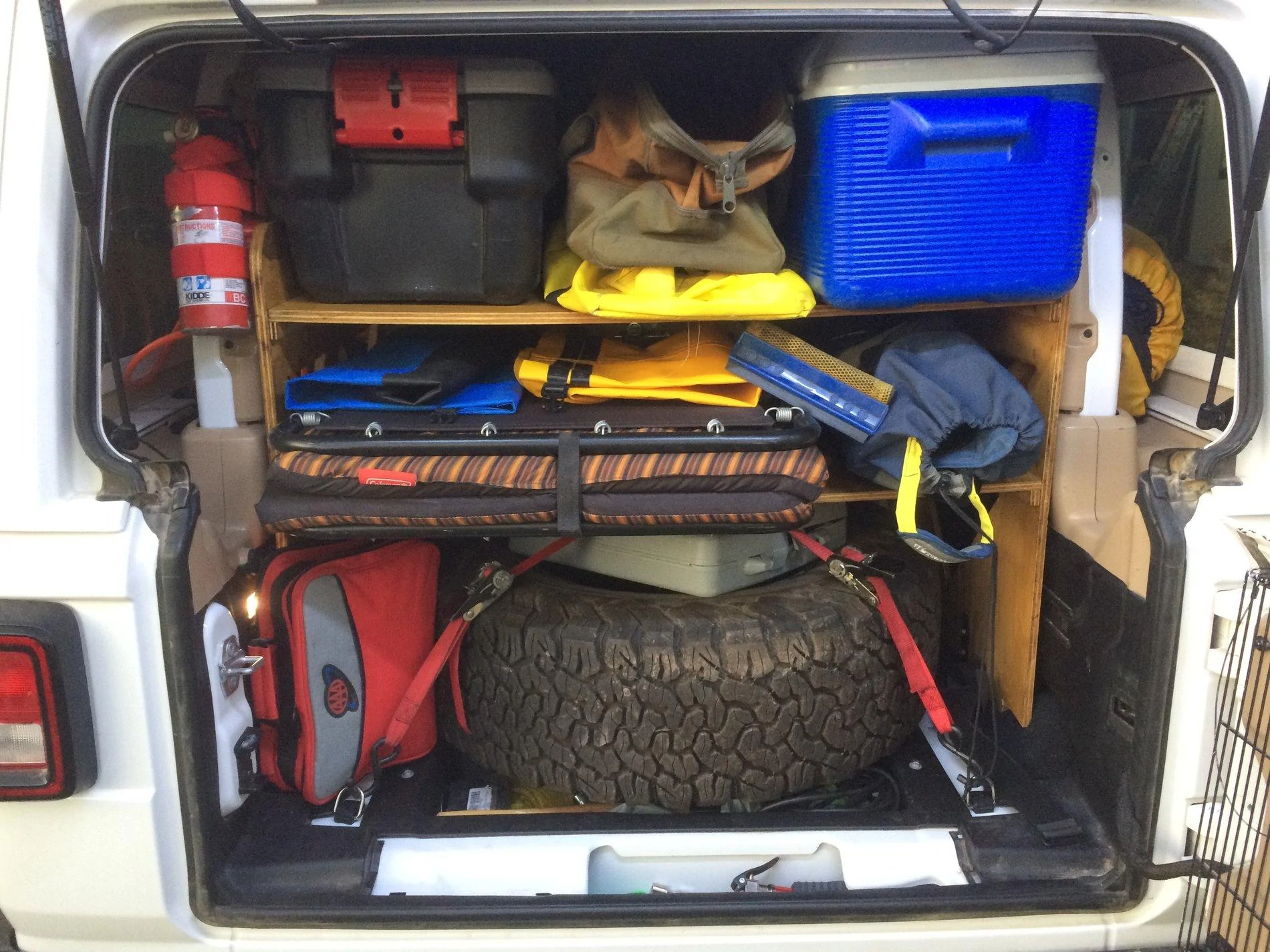 Jeep Wrangler JL 2dr storage JL rear cargo
