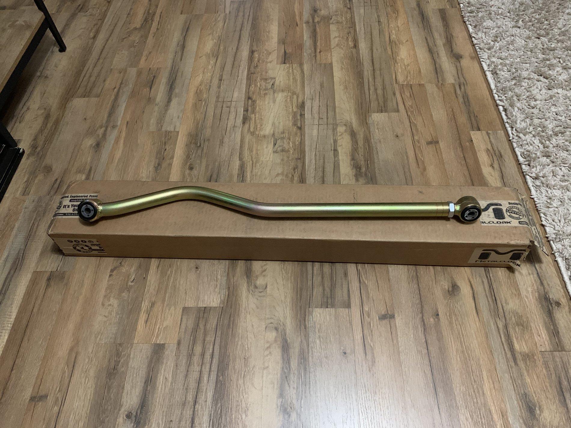 Jeep Wrangler JL Metalcloak front track bar BA6FAB62-12C5-4D72-82DF-C8501EB48F39