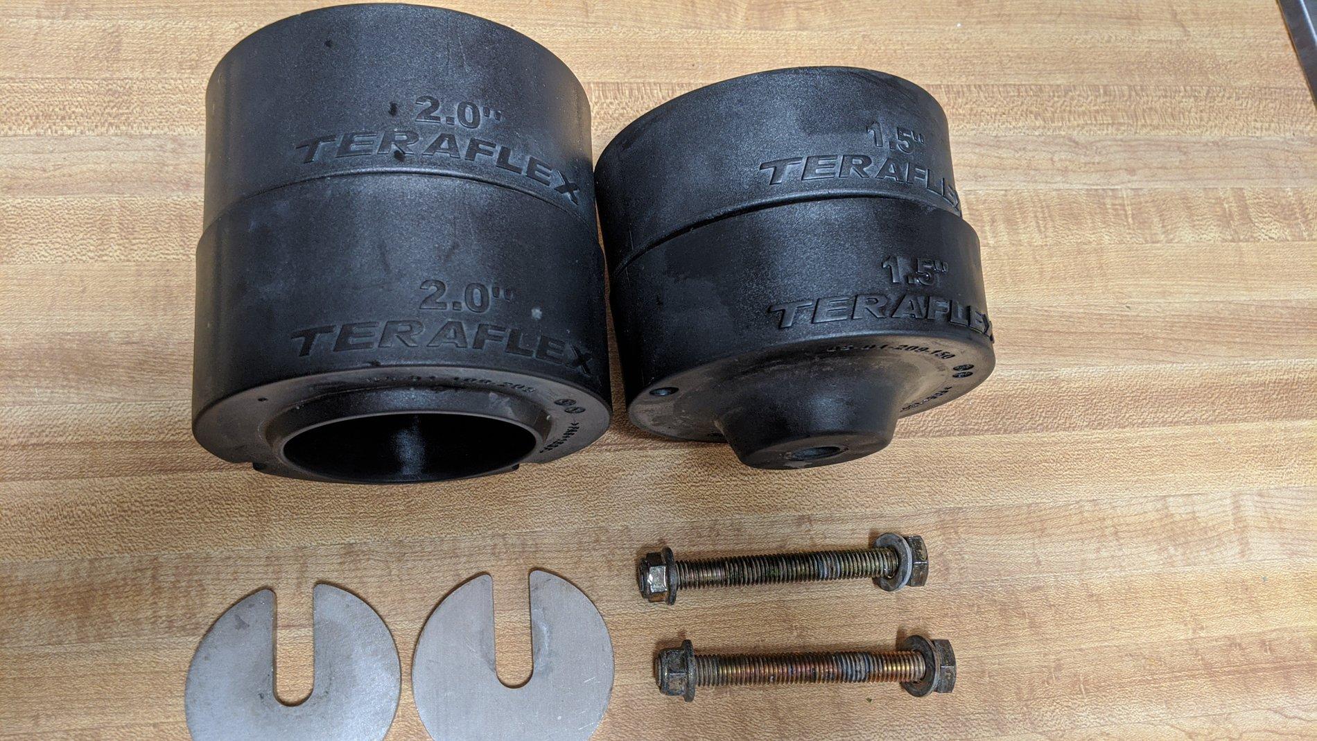 Jeep Wrangler JL Teraflex 1.5" leveling kit IMG_20191229_170226