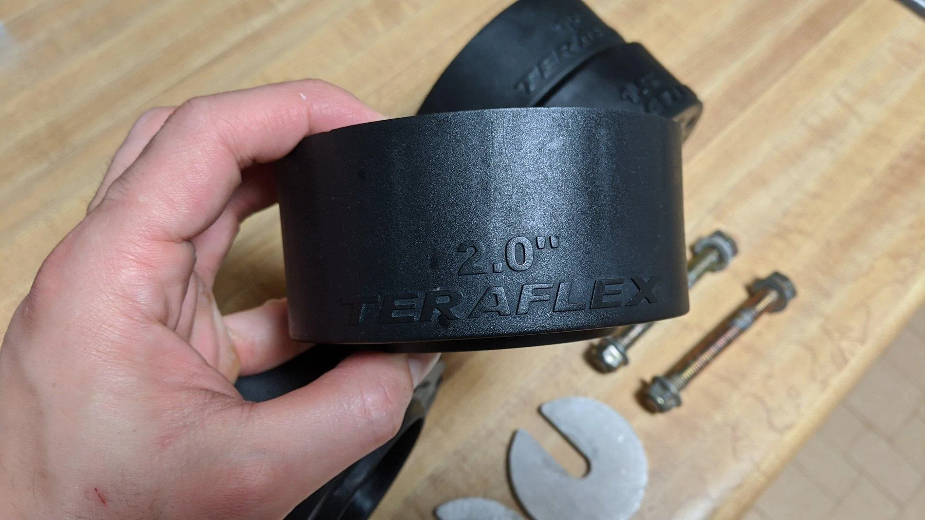 Jeep Wrangler JL Teraflex 1.5" leveling kit IMG_20191229_170237