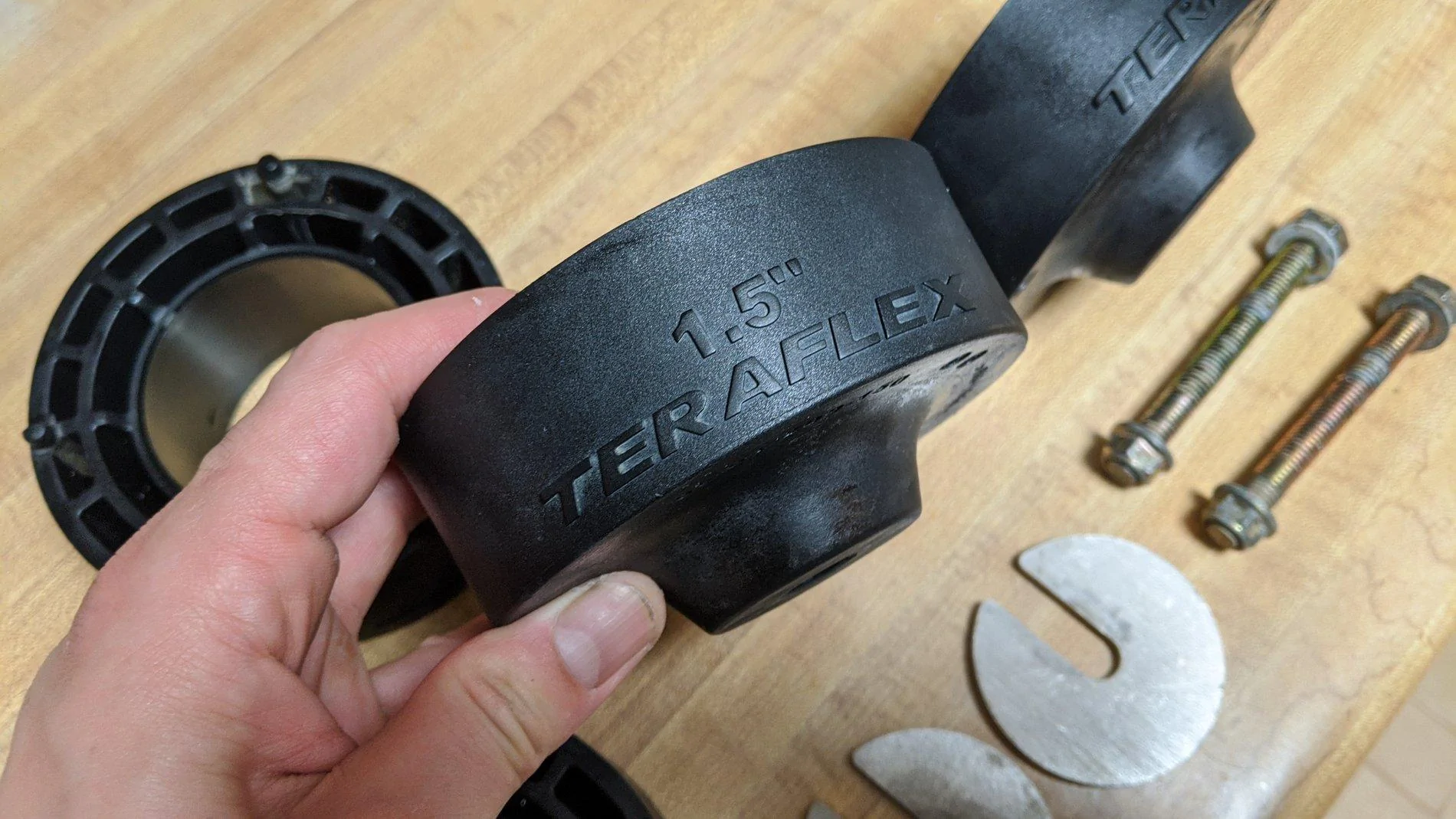 Jeep Wrangler JL Teraflex 1.5" leveling kit IMG_20191229_170244