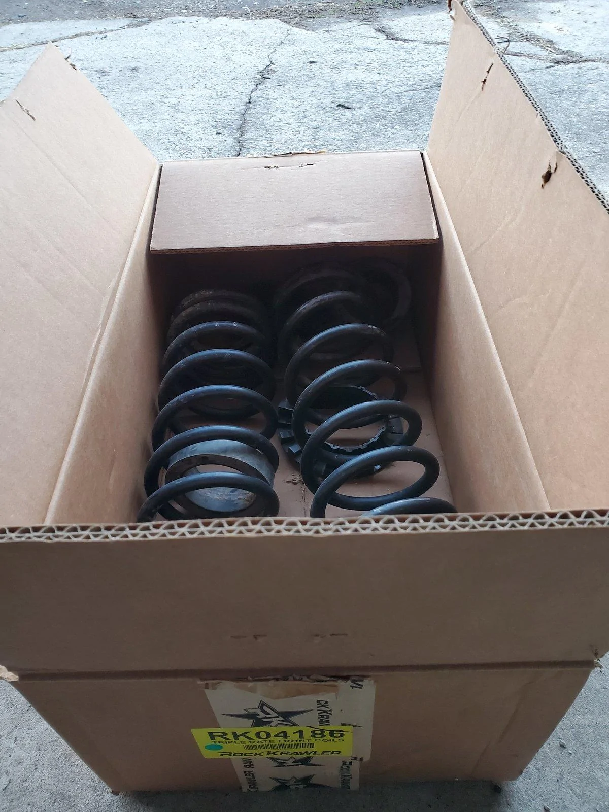 Jeep Wrangler JL Rock Krawler 2.5" springs Front_Springs