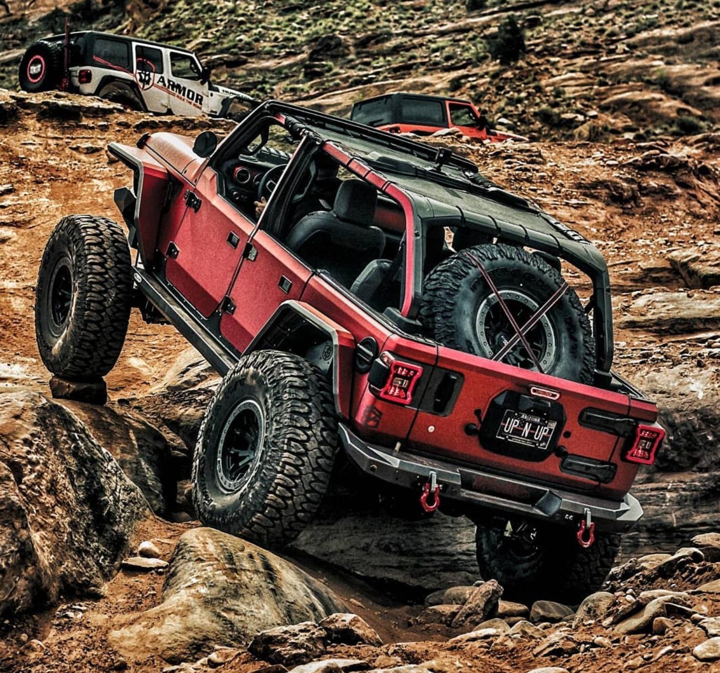 Jeep Wrangler JL JCR Half doors JCR2