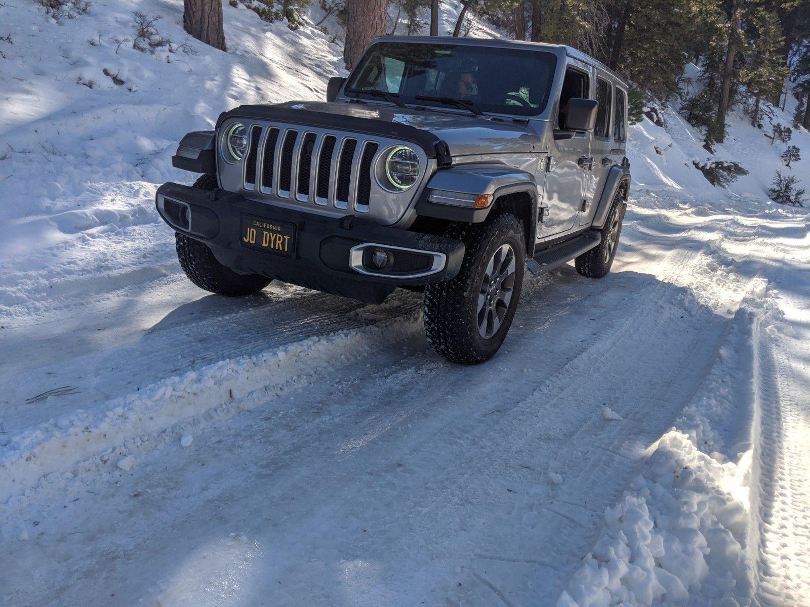 Jeep Wrangler JL First trip to the snow IMG_20200102_121719