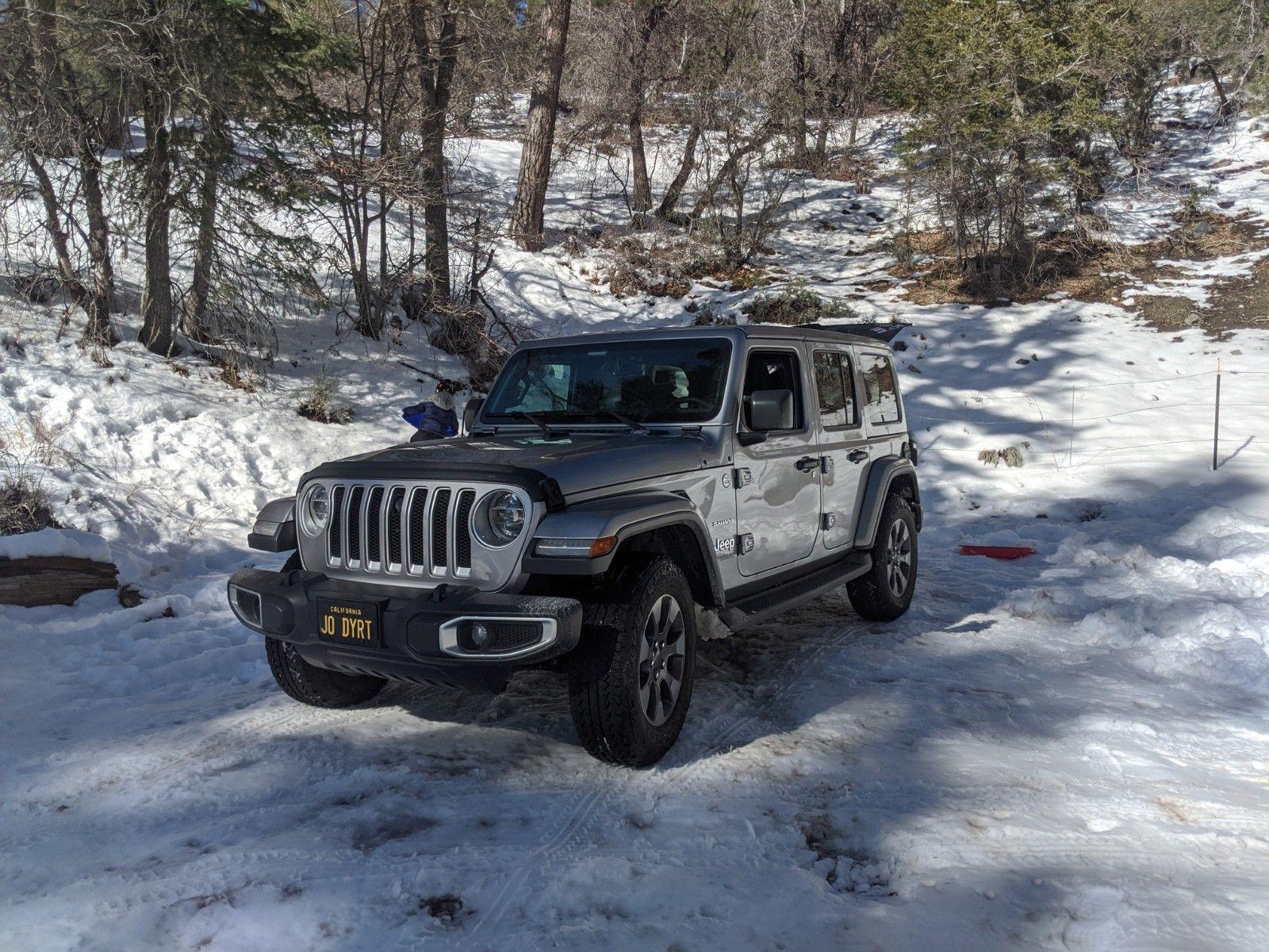 Jeep Wrangler JL First trip to the snow IMG_20200102_123631