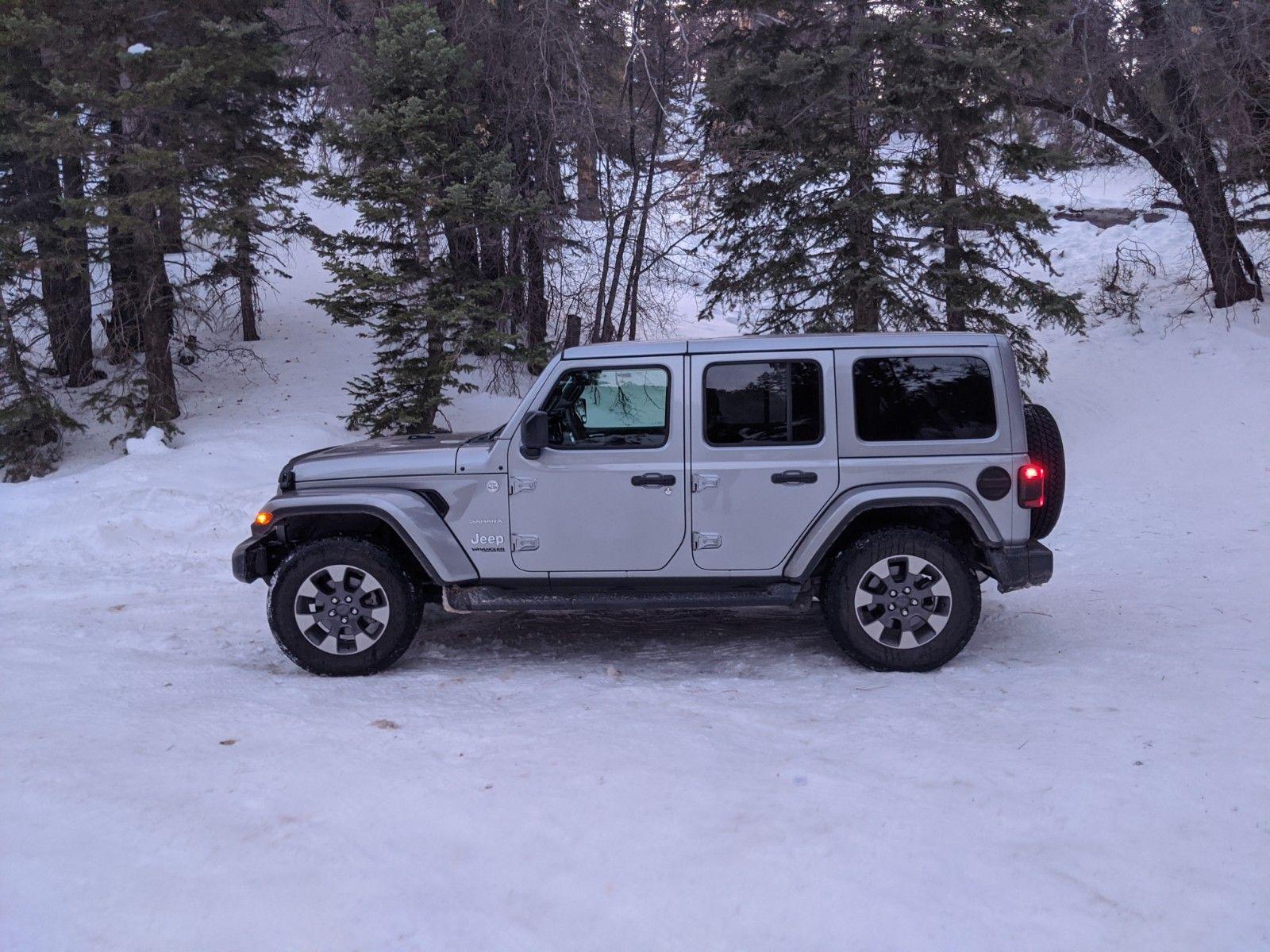 Jeep Wrangler JL First trip to the snow IMG_20200102_164738