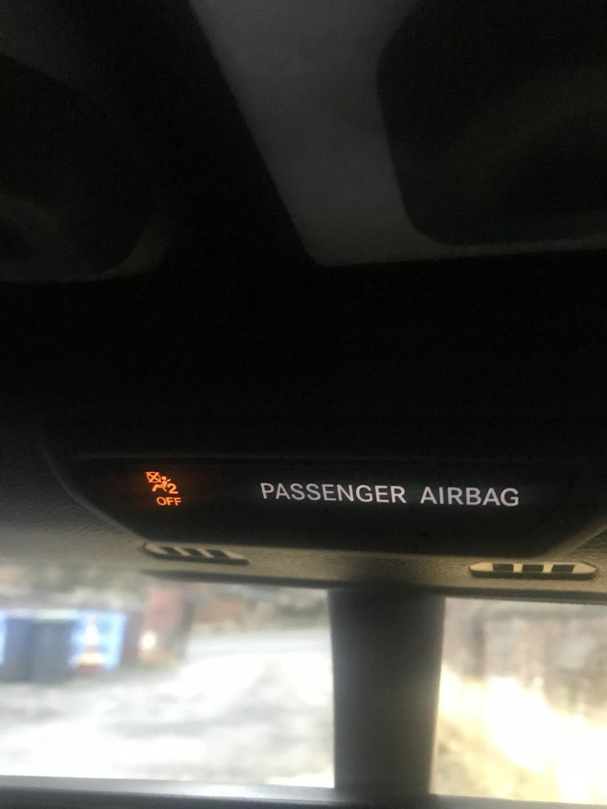 Jeep Wrangler JL Passenger Airbag Indicator Light IMG_5058