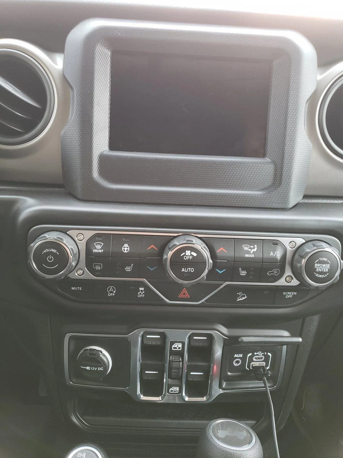 Jeep Wrangler JL Seicane 9” head unit 20191229_153548