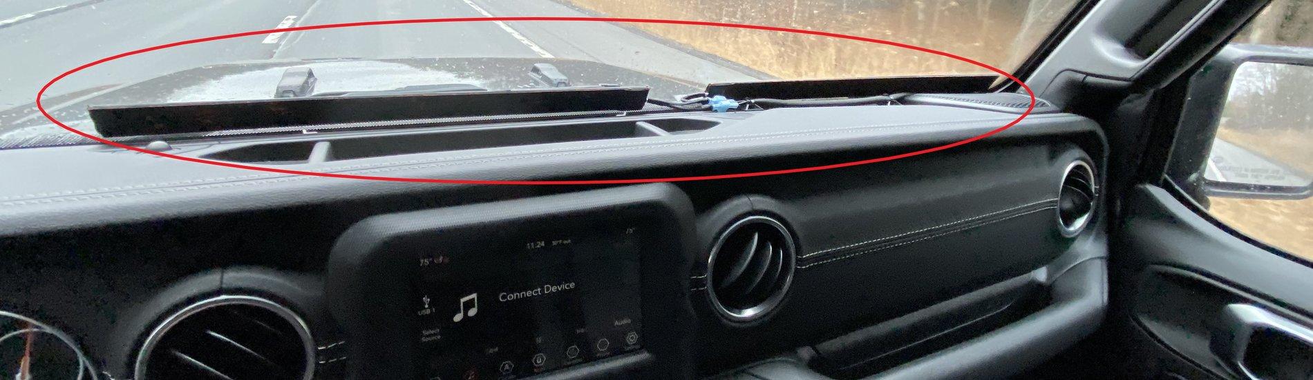 Jeep Wrangler JL Question regarding the Windsheld defrost heaters