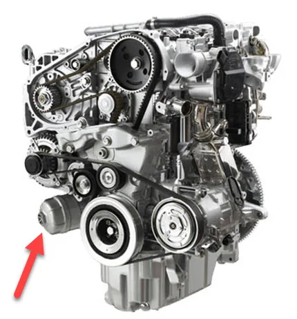 Jeep Wrangler JL where is the oil filter ? Motor