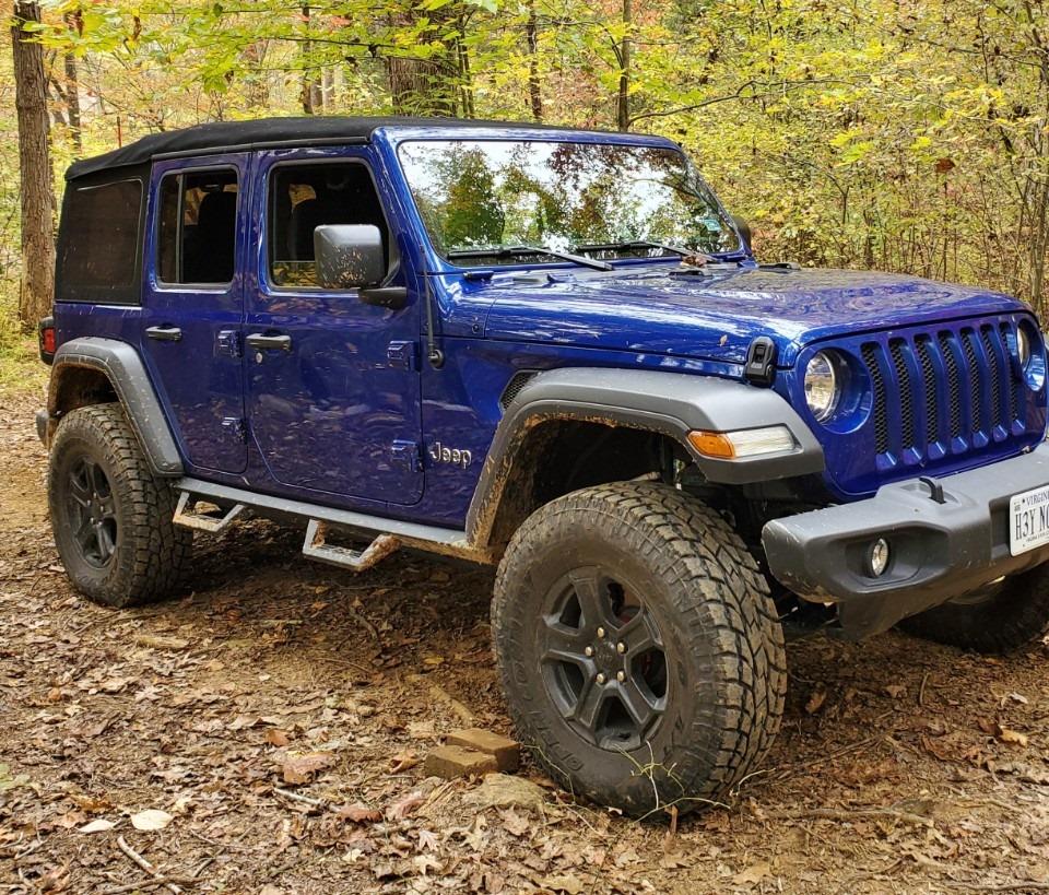 Jeep Wrangler JL Rough Country JLU Steps Steps