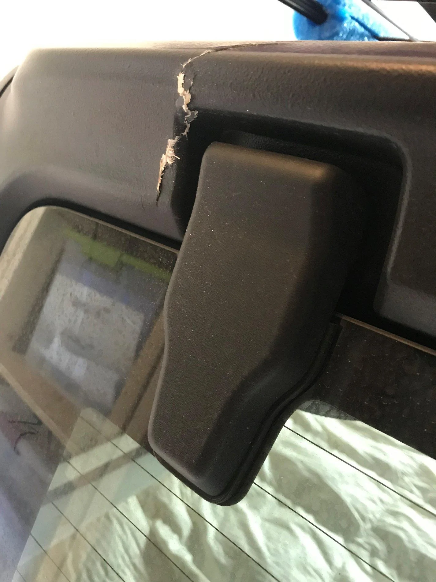 Jeep Wrangler JL Black Freedom Top - Repair or Replace Left Hing