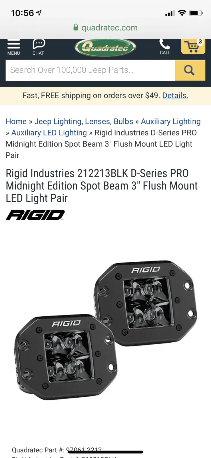 Jeep Wrangler JL Flush mount led E4EFA105-90A8-4BBC-8B65-3BFFF3955CF9