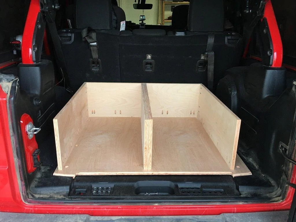 Jeep Wrangler JL DIY Full-Deck & Drawer System zV54VwQ