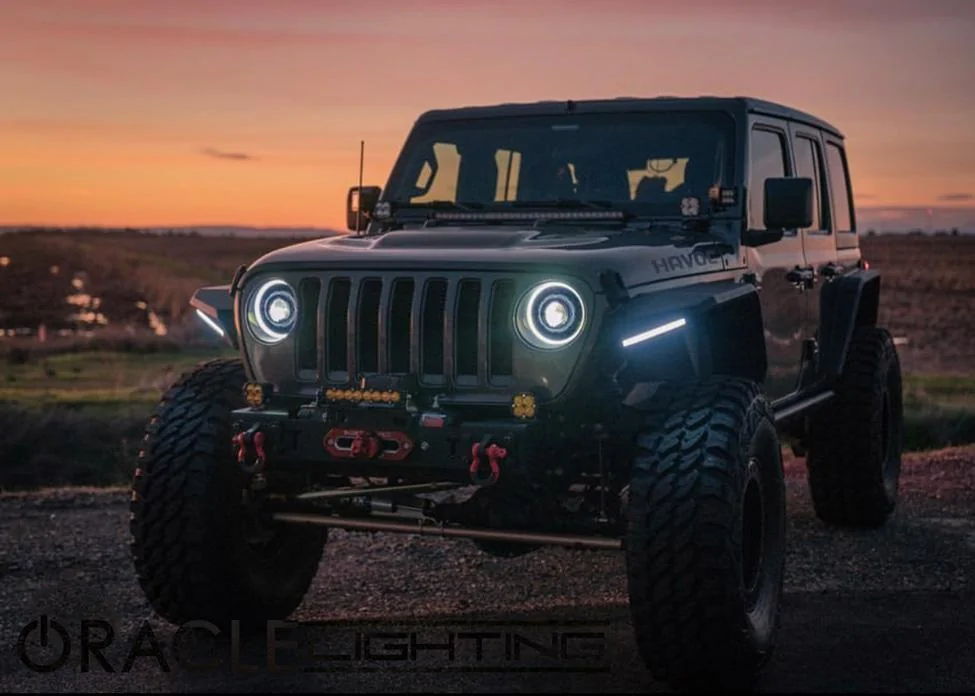 Jeep Wrangler JL Rocking the NEW Oracle Lighting Oculus Lights! oracle_oculus_headlights_9_1024x1024