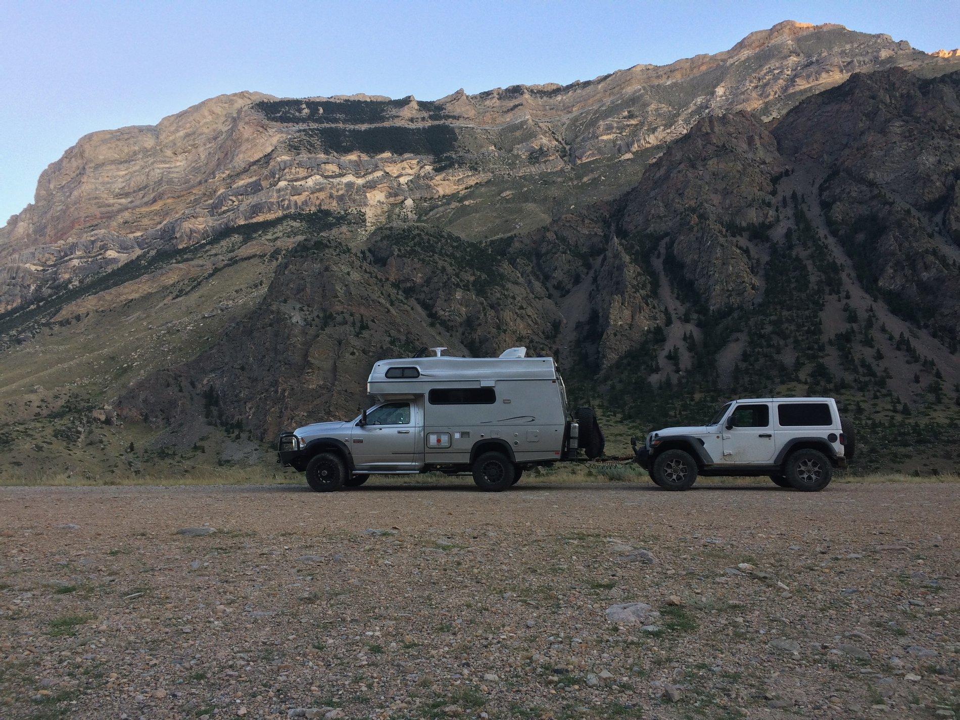 Jeep Wrangler JL Best Setup for RV Flat Tow towing before lift